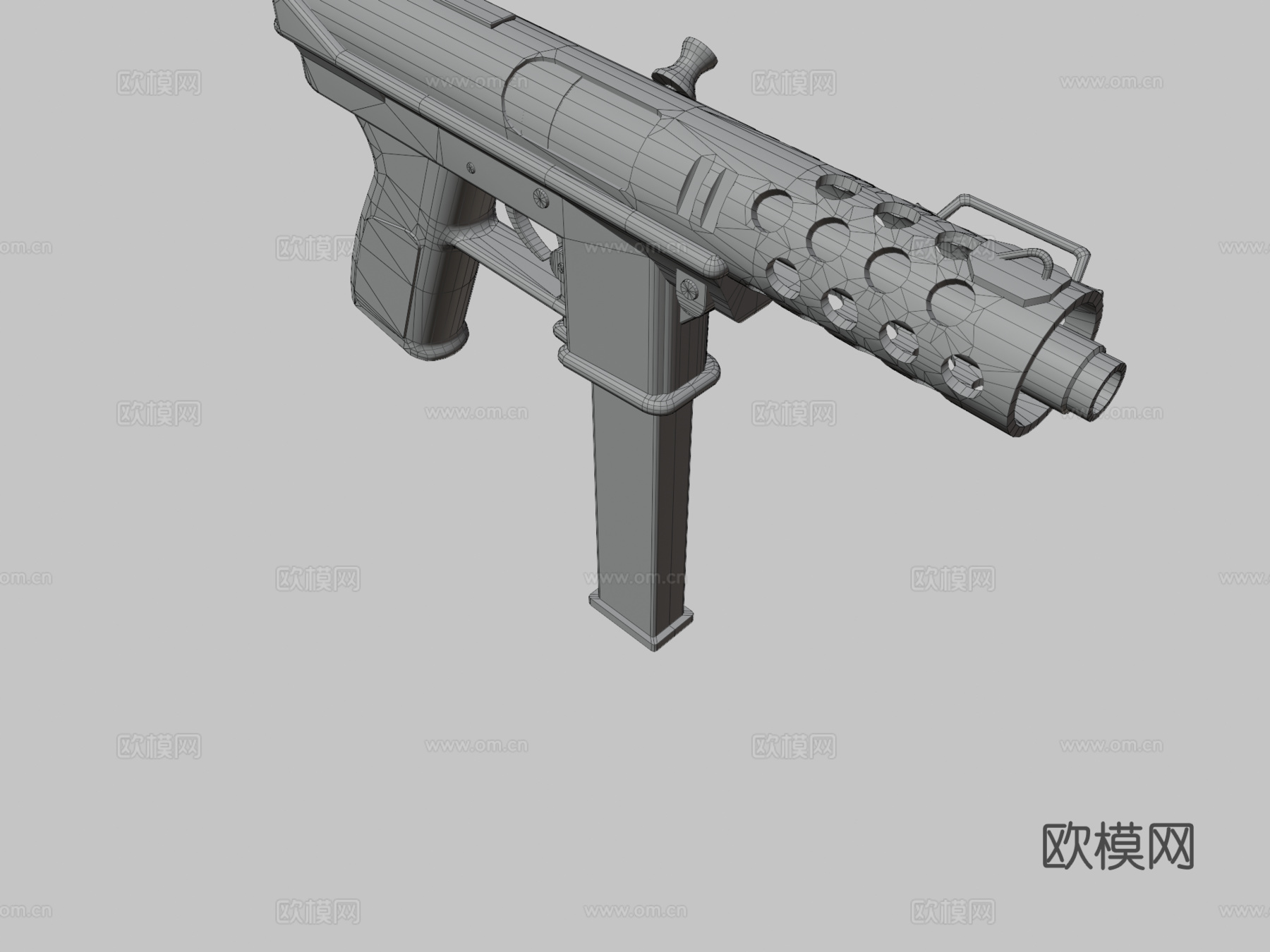 Tec9遗迹3d模型