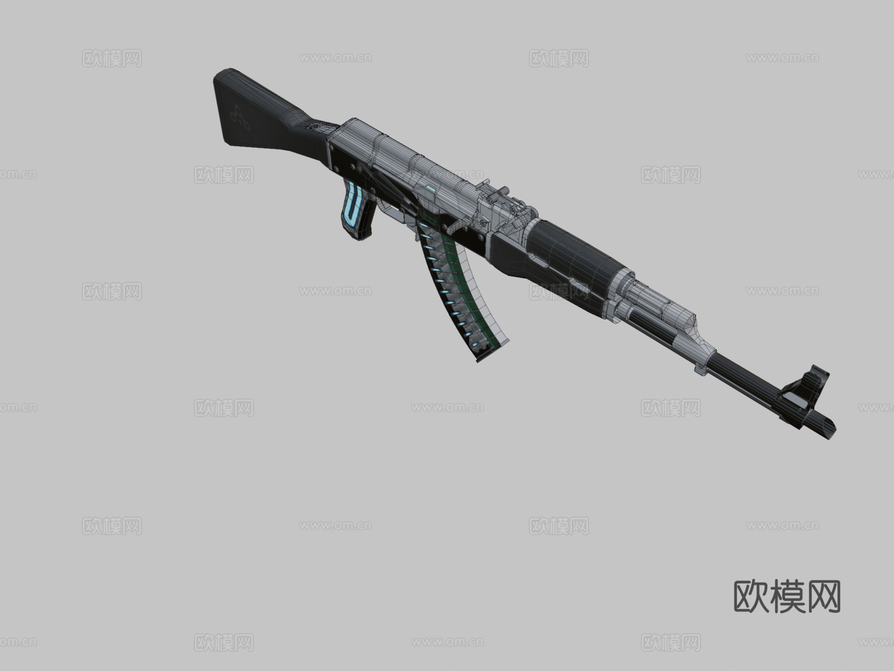 Ak47-英勇3d模型