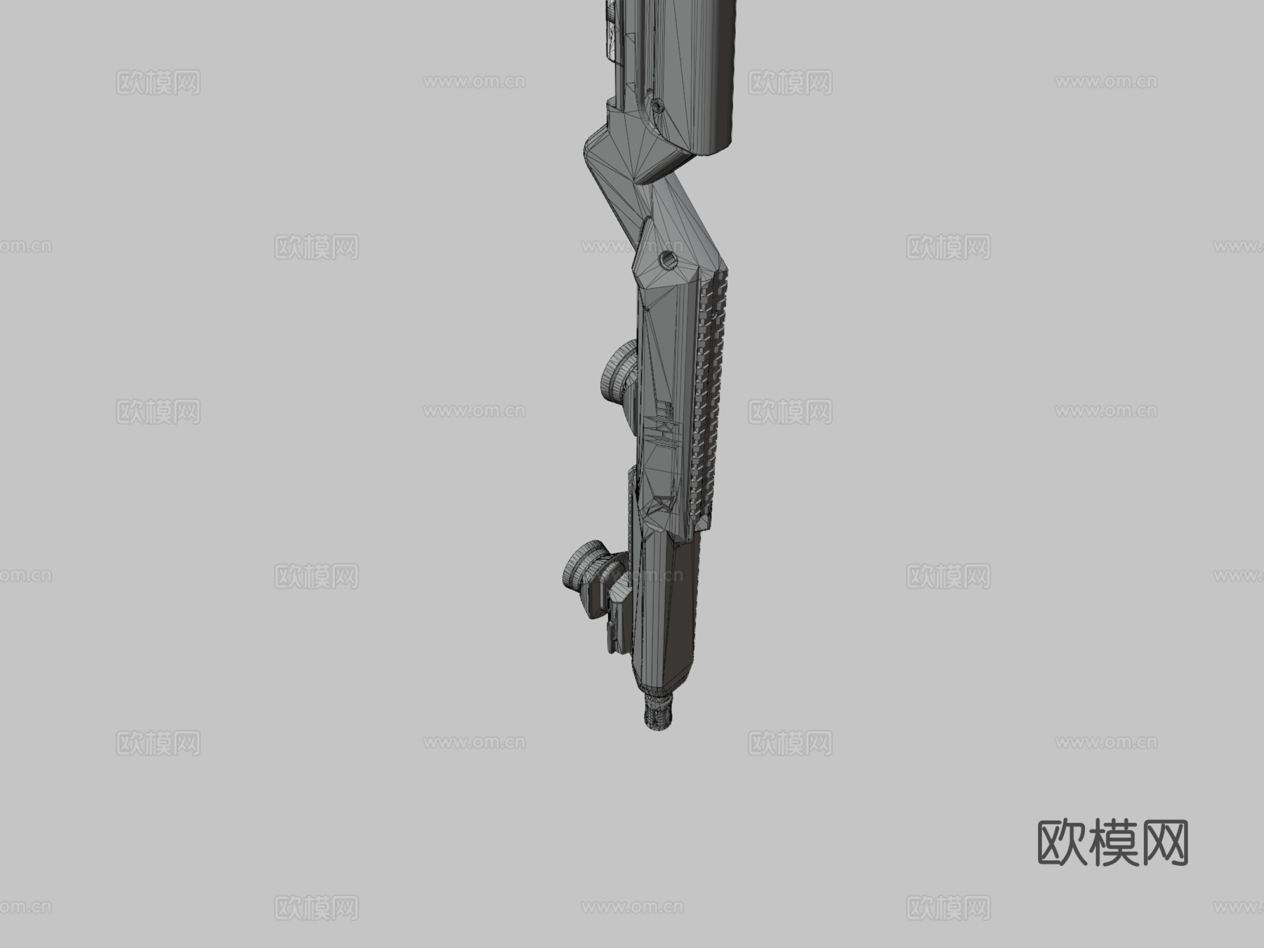 VR枪托虚拟步枪系统MK-II3d模型
