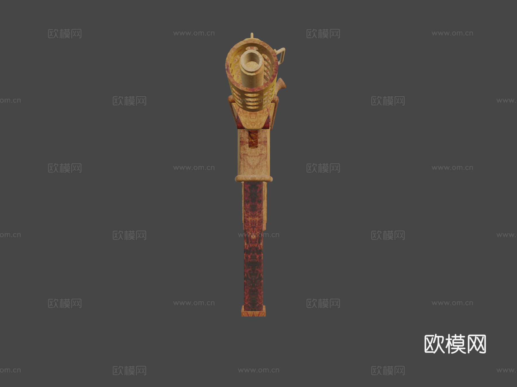 Tec-9-复古版3d模型