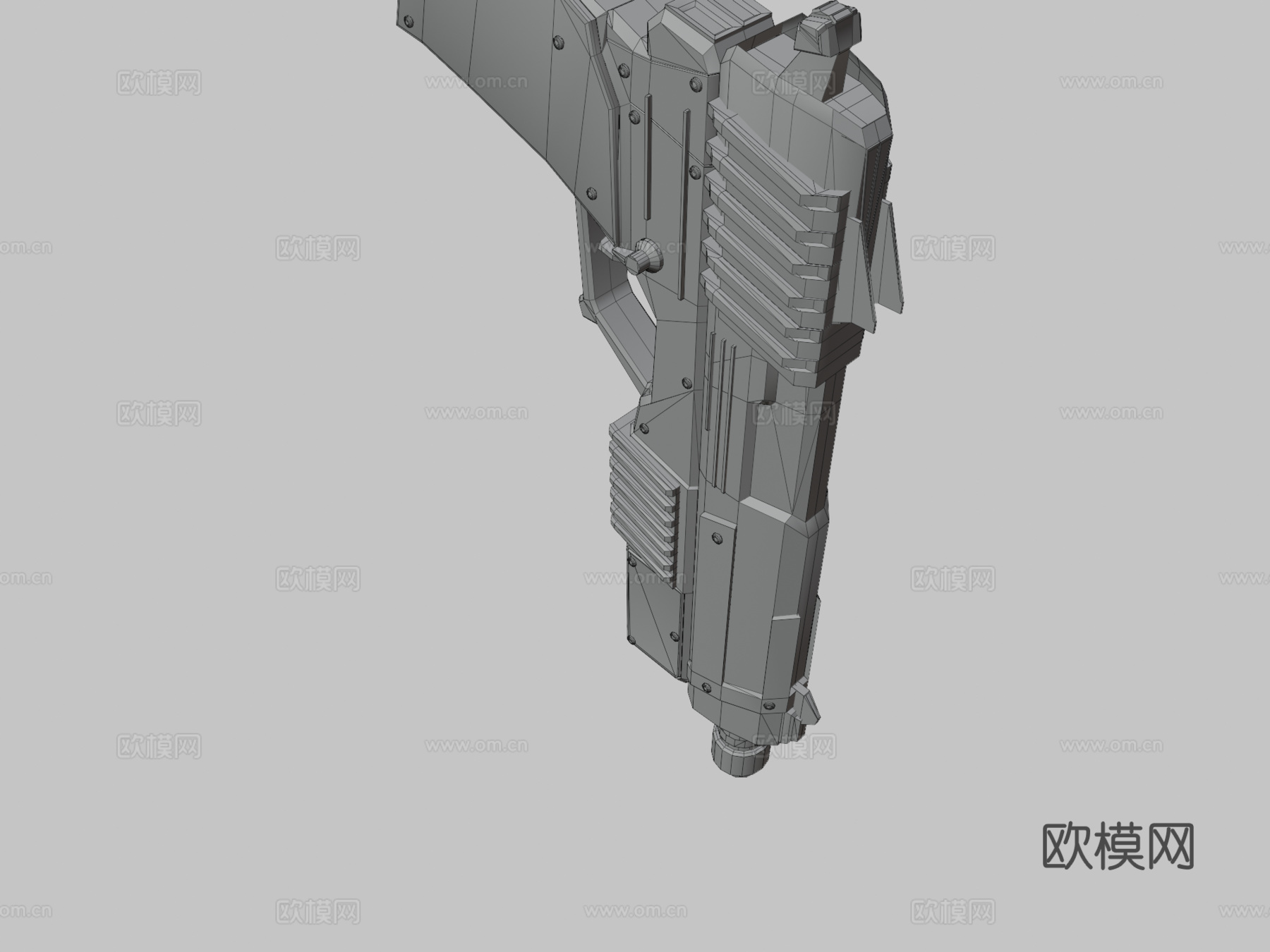 科幻手枪PPPMk43d模型