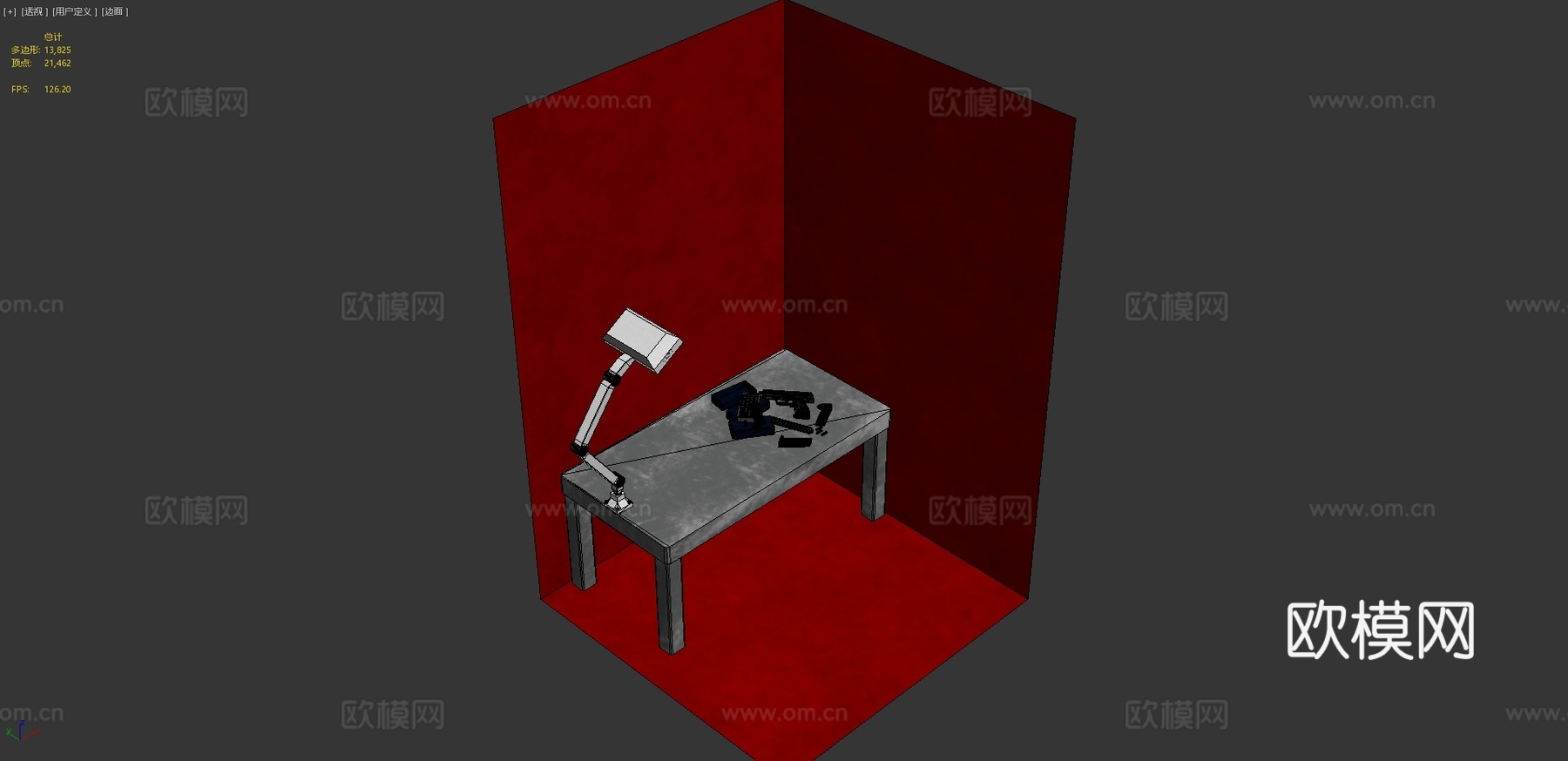 [黑克勒&amp;科赫]USP战术.453d模型