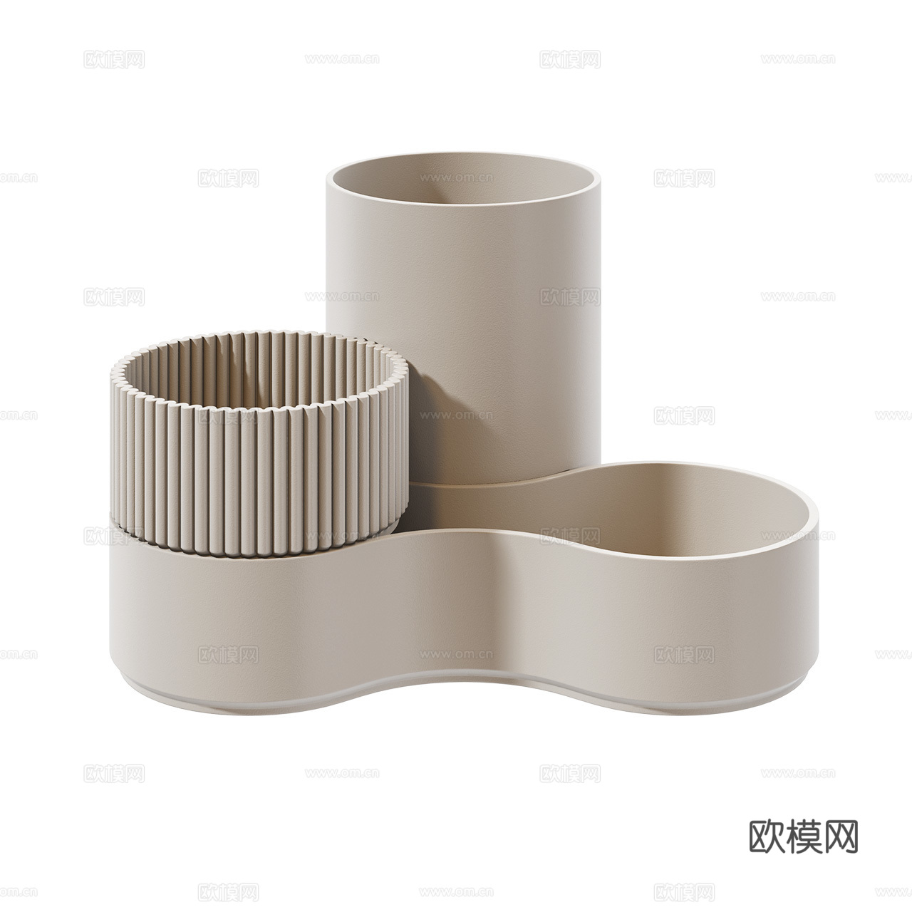 Bene 北欧花瓶 极简花瓶 装饰品摆件 桌面摆件 花瓶摆件3d模型