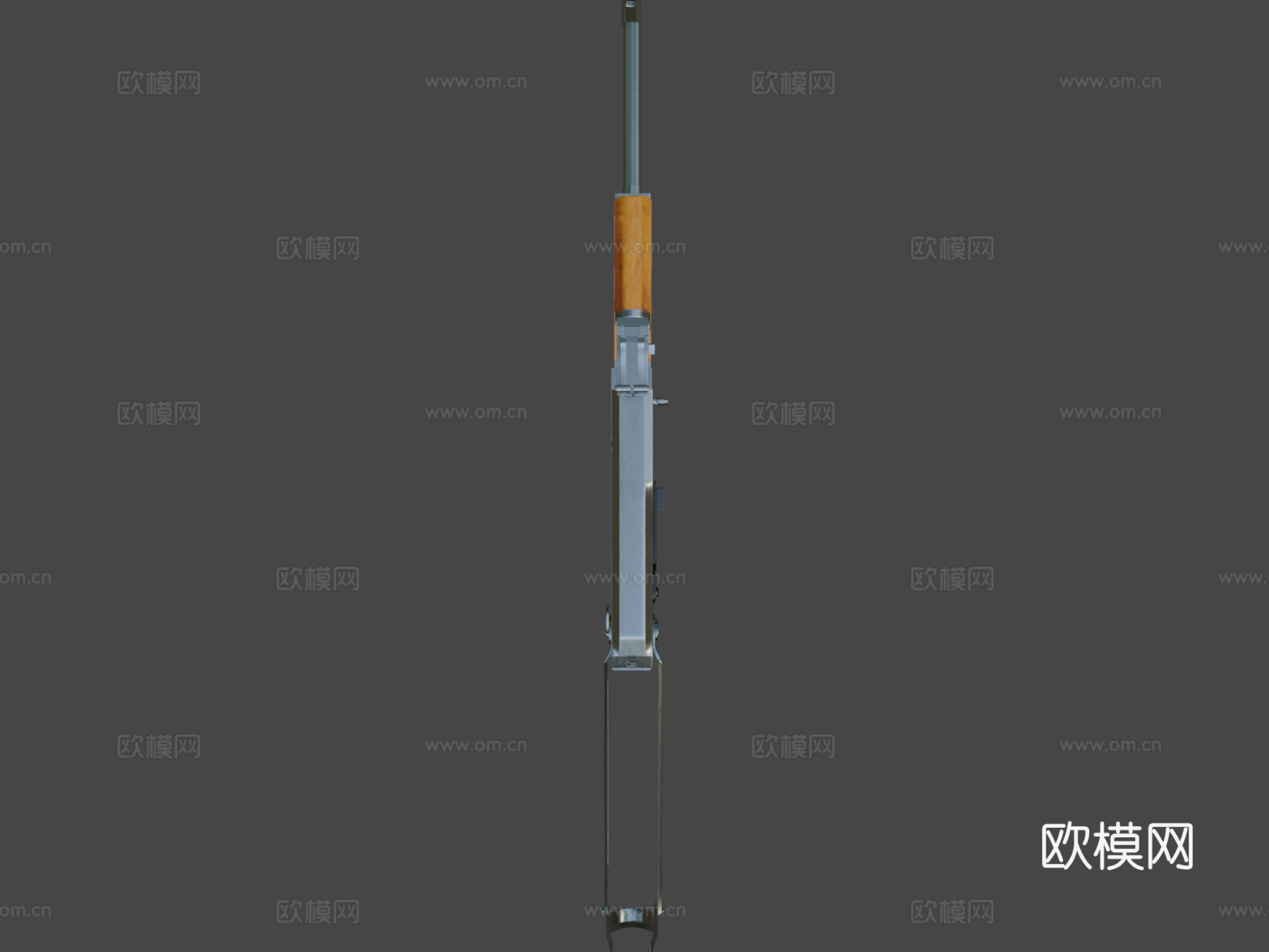 AK-47步枪3d模型