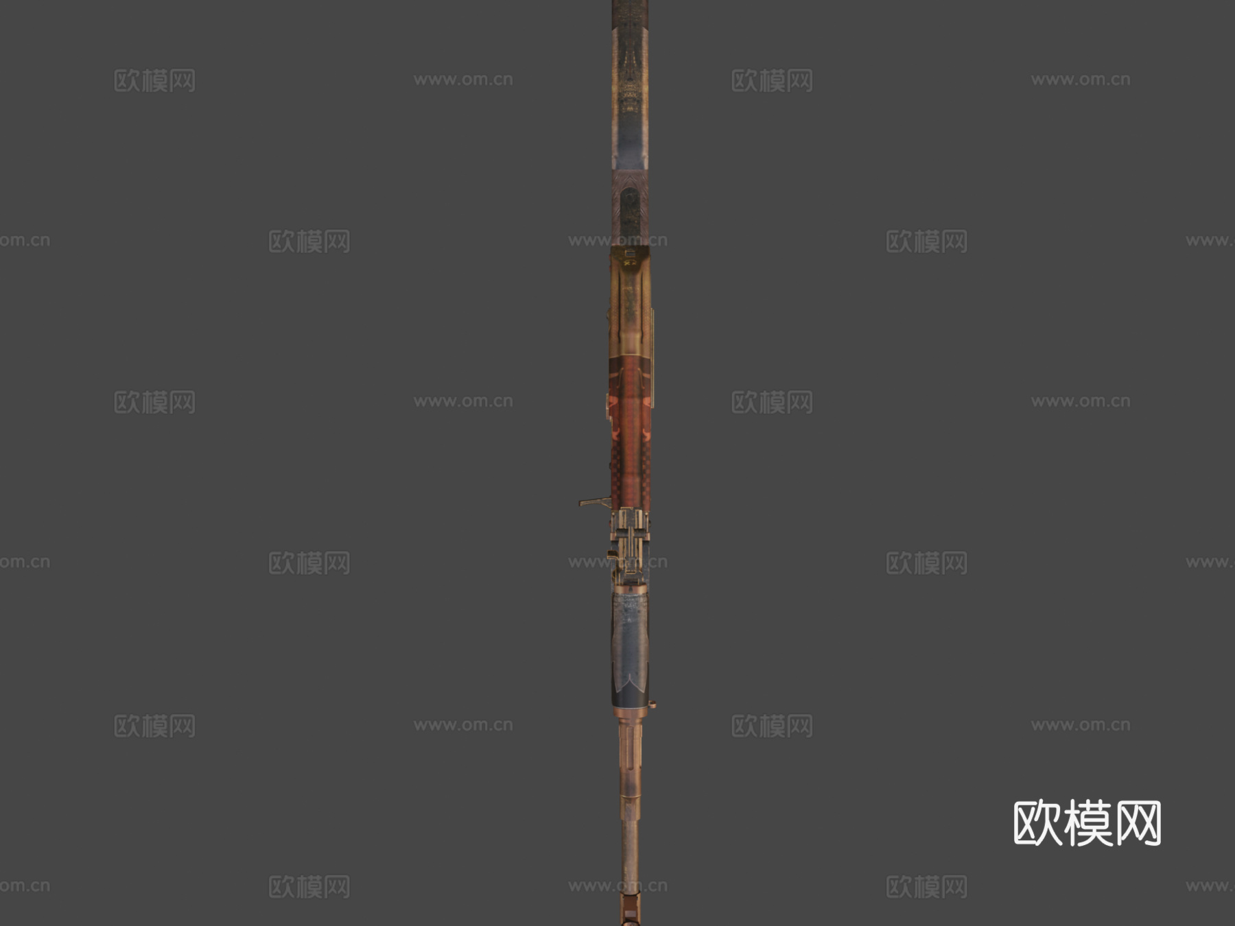 AK47-机车党3d模型