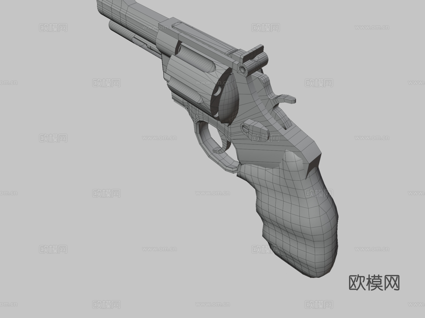 史密斯威森625型3d模型