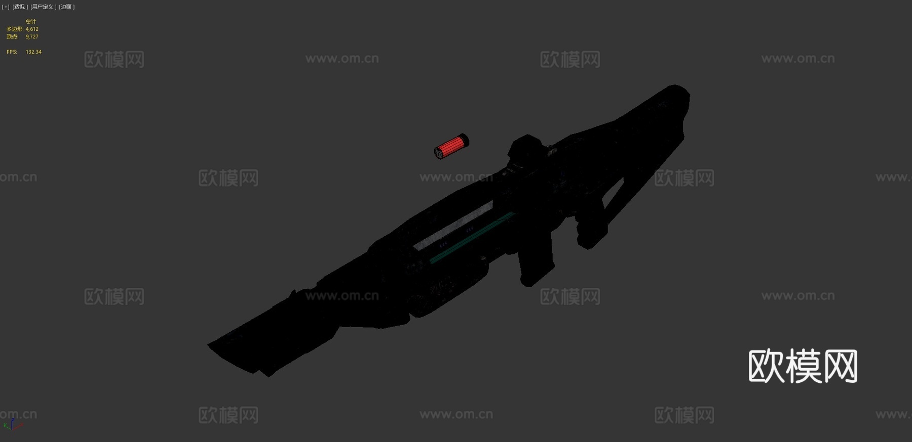 ER-2(科幻霰弹枪)3d模型