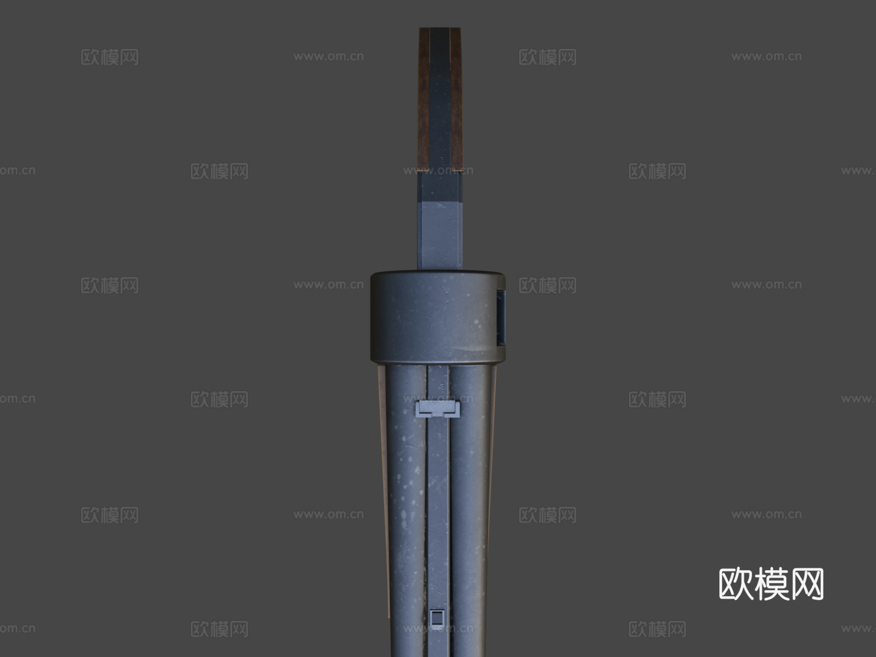 硬表面-散射枪3d模型
