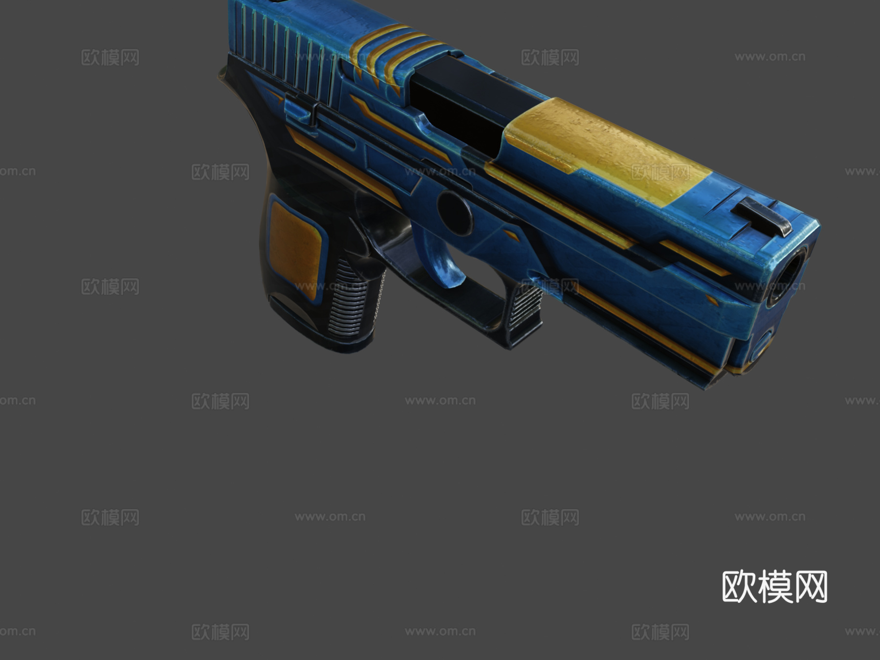 P250(德韦恩)_13d模型