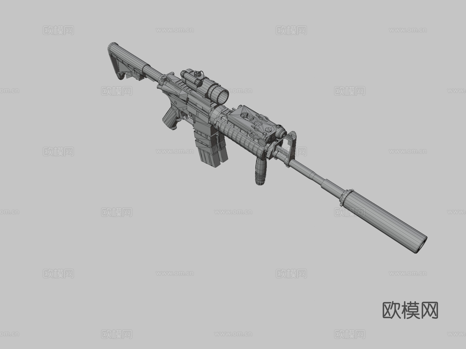 M4A13d模型