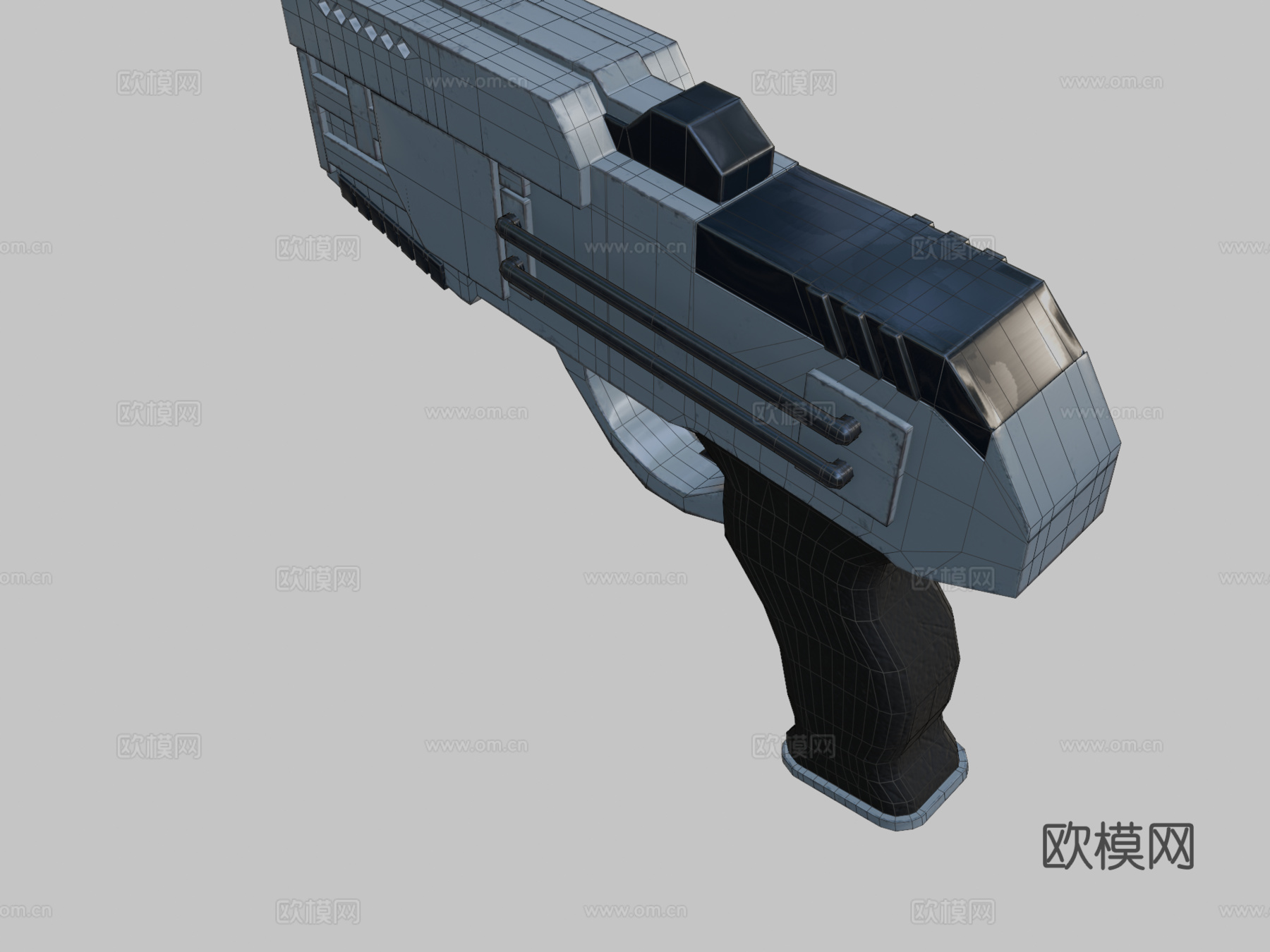 手持爆破器3d模型