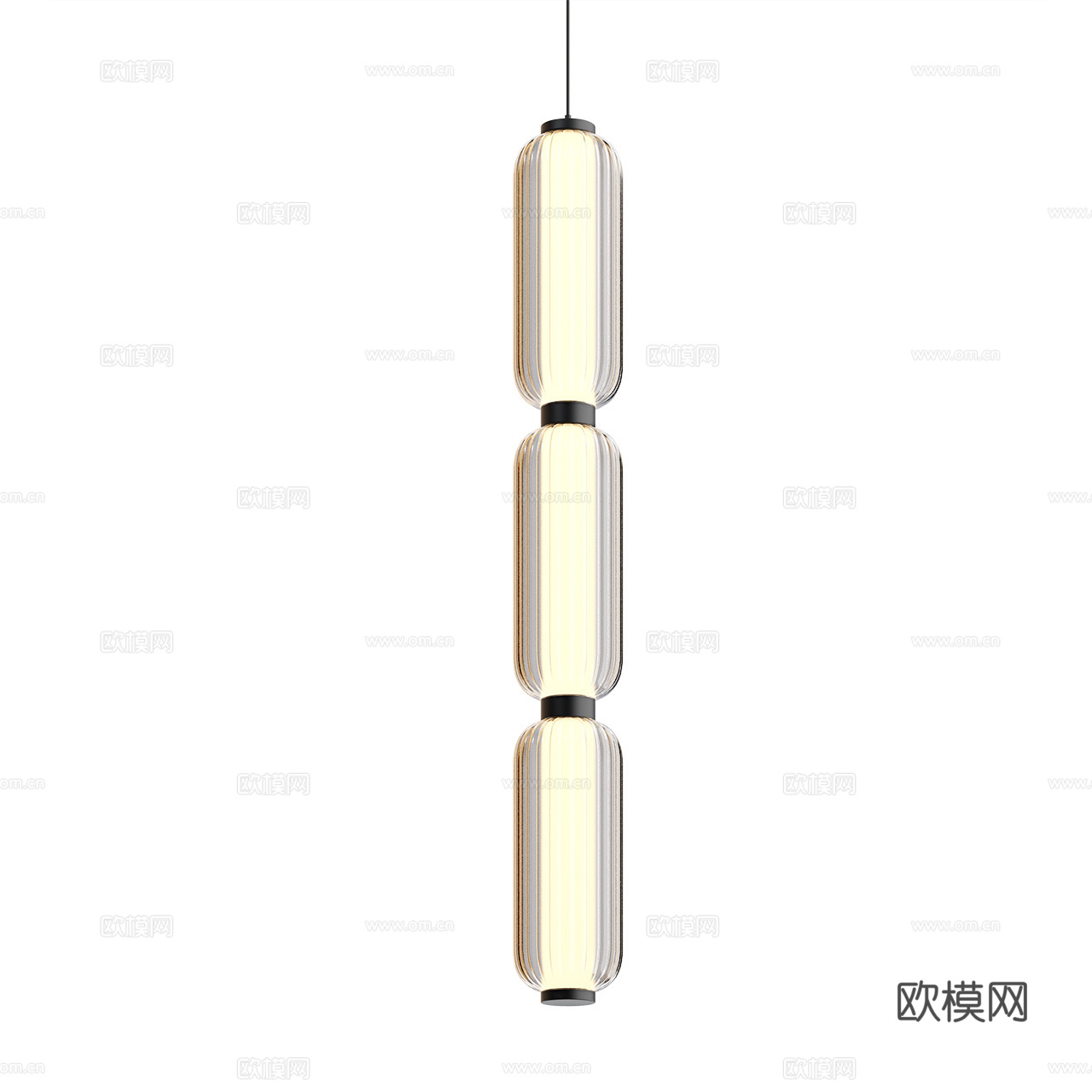 Aromas 极简吊灯 简约吊灯 餐厅吊灯 玻璃吊灯3d模型