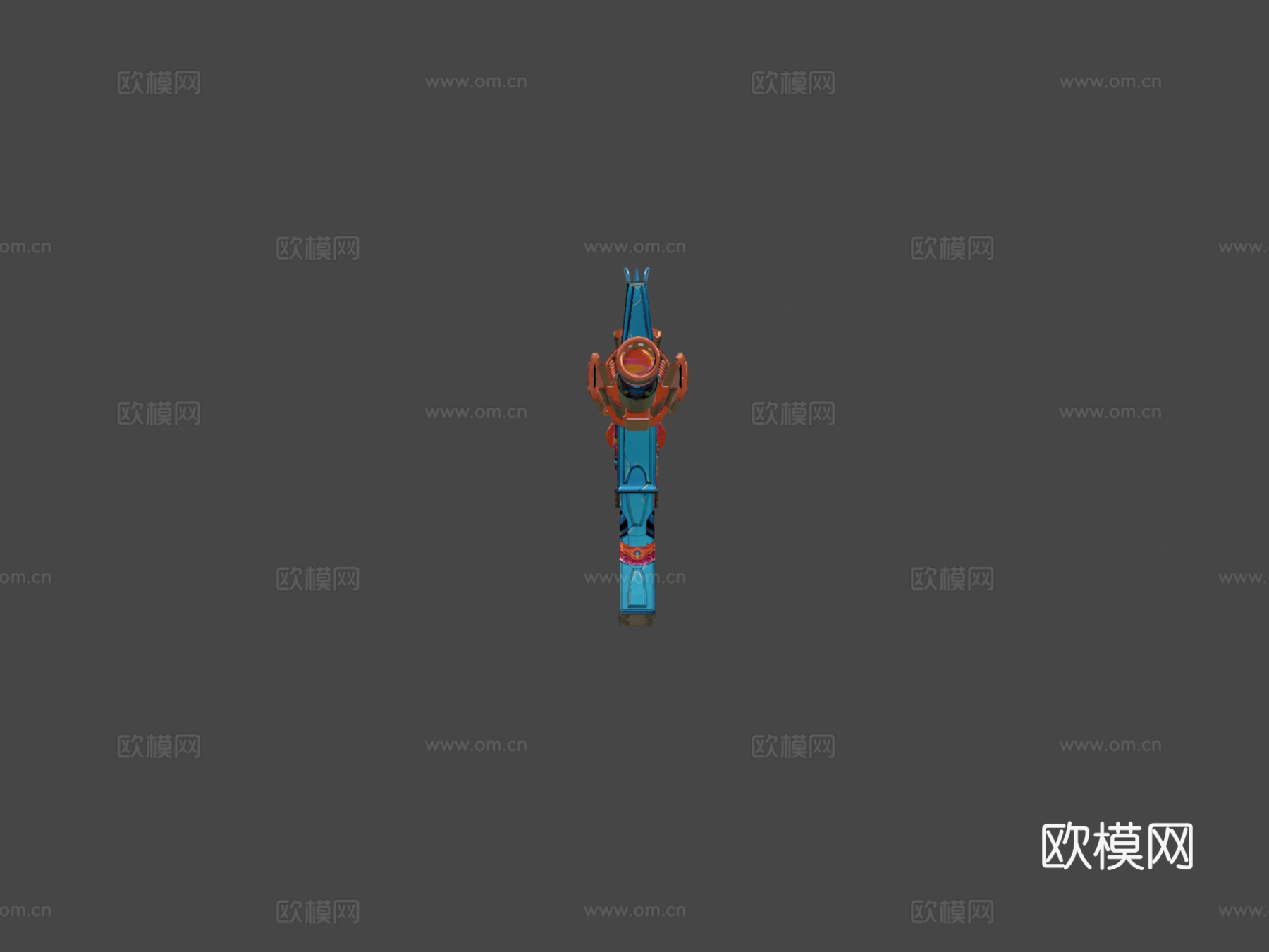 M4A4-生物战3d模型