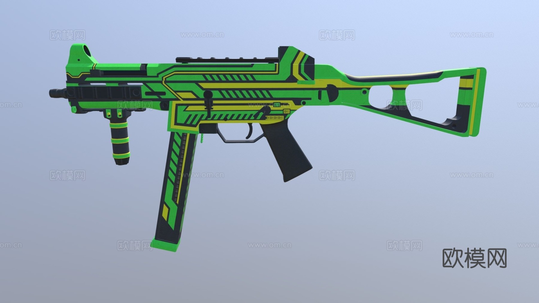 UMP-45竞速版V23d模型