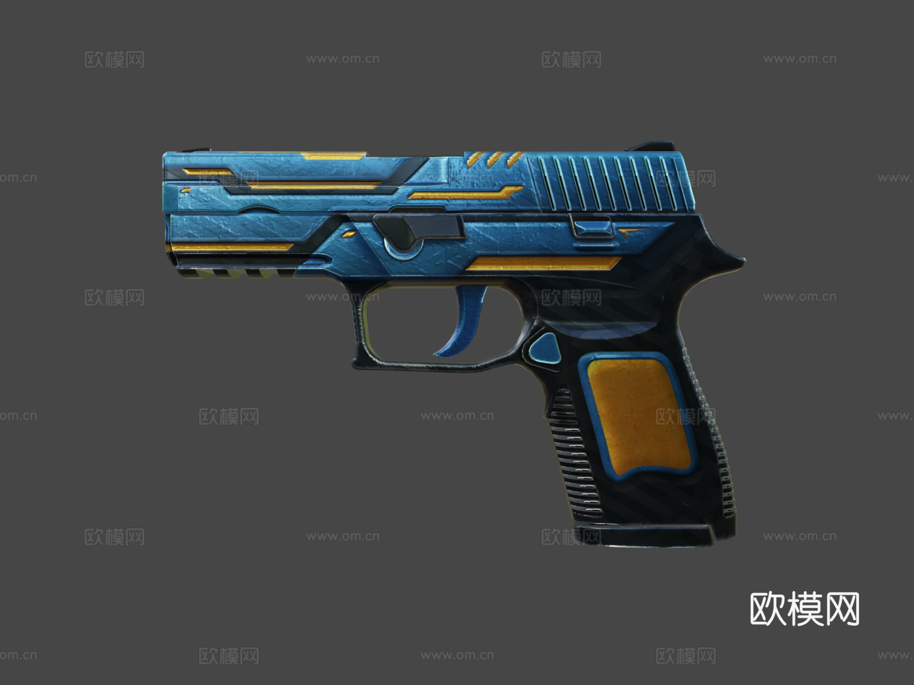 P250(德韦恩)_13d模型