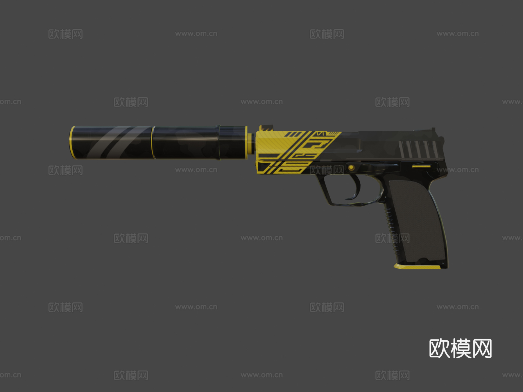 USP-S3d模型