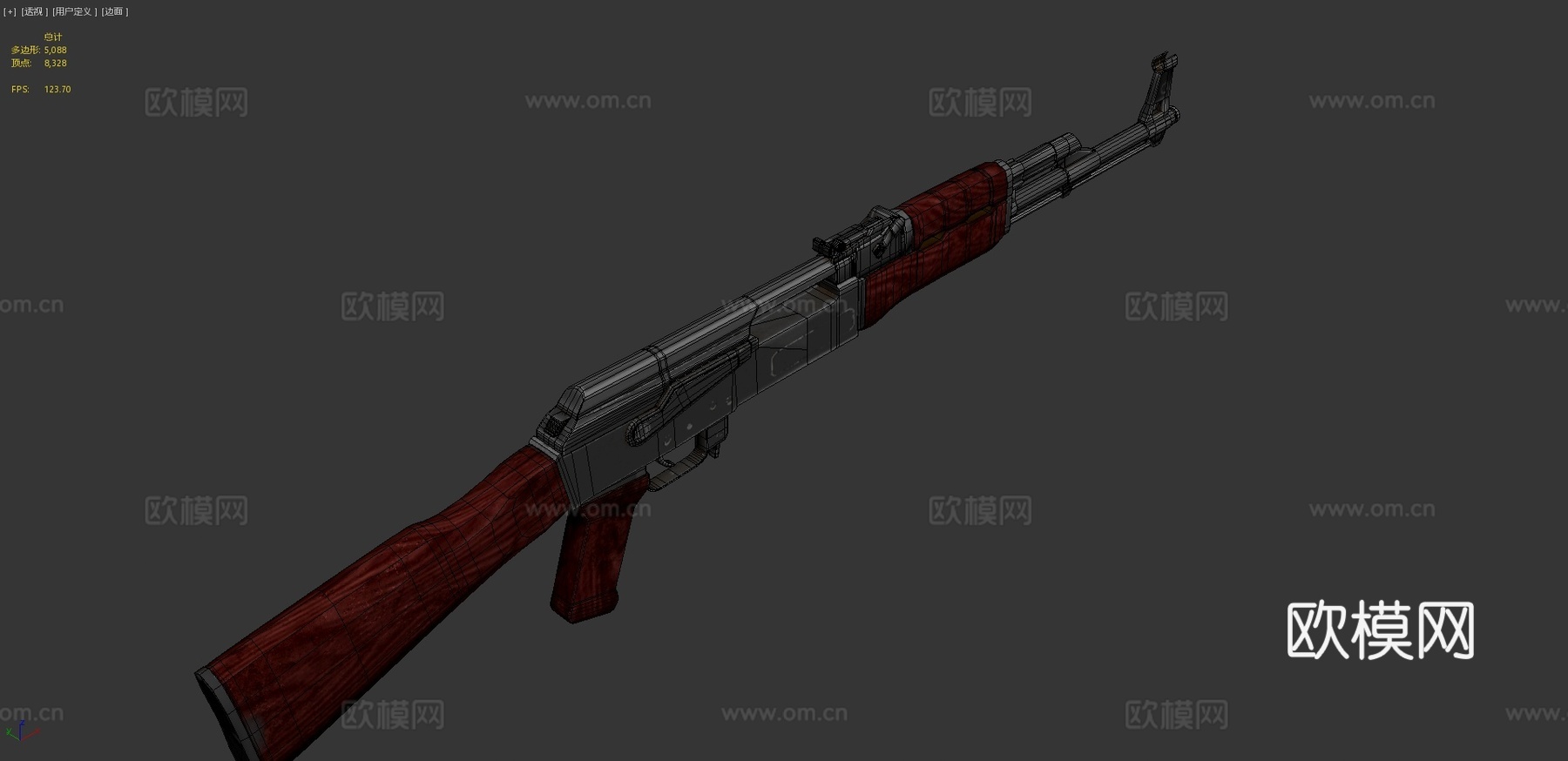 AK 473d模型