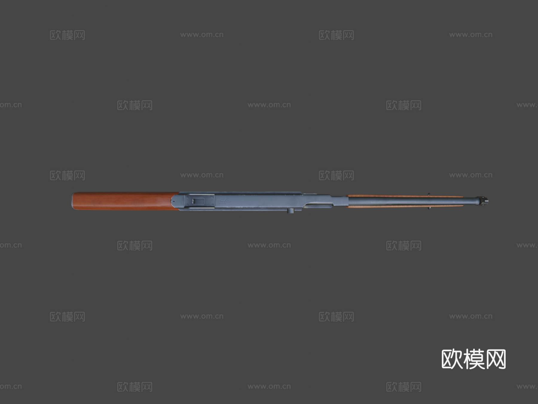 M1A1汤姆森冲锋枪3d模型