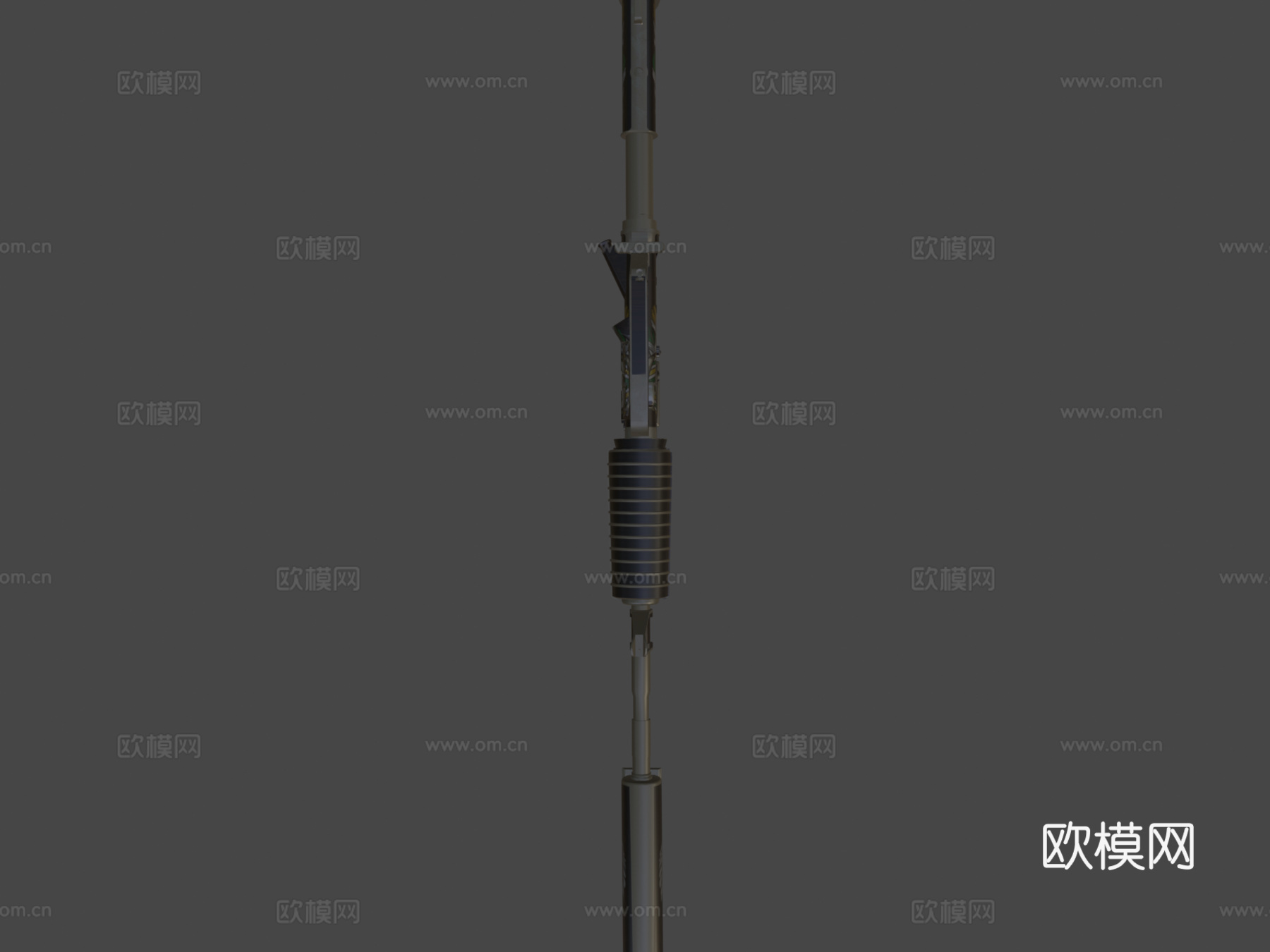 M4A1S-部落3d模型
