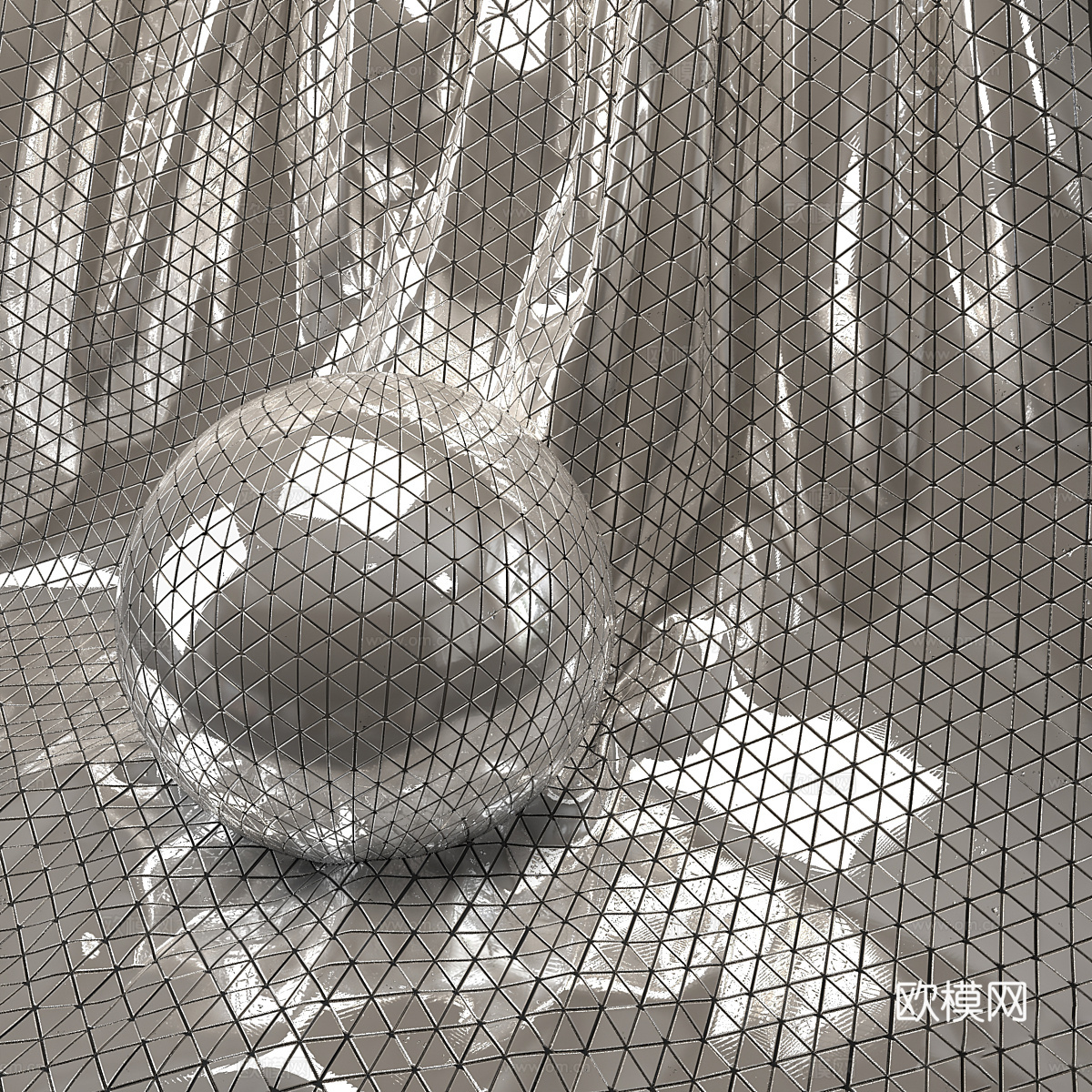 金属网3d模型
