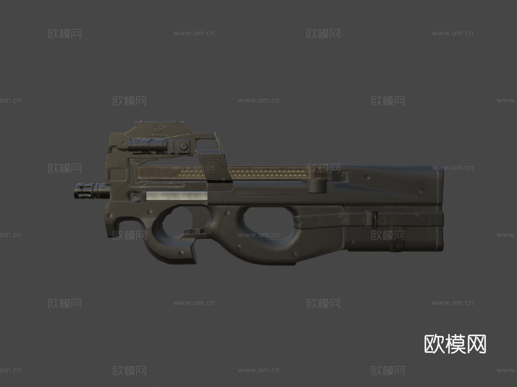 P90最终版3d模型