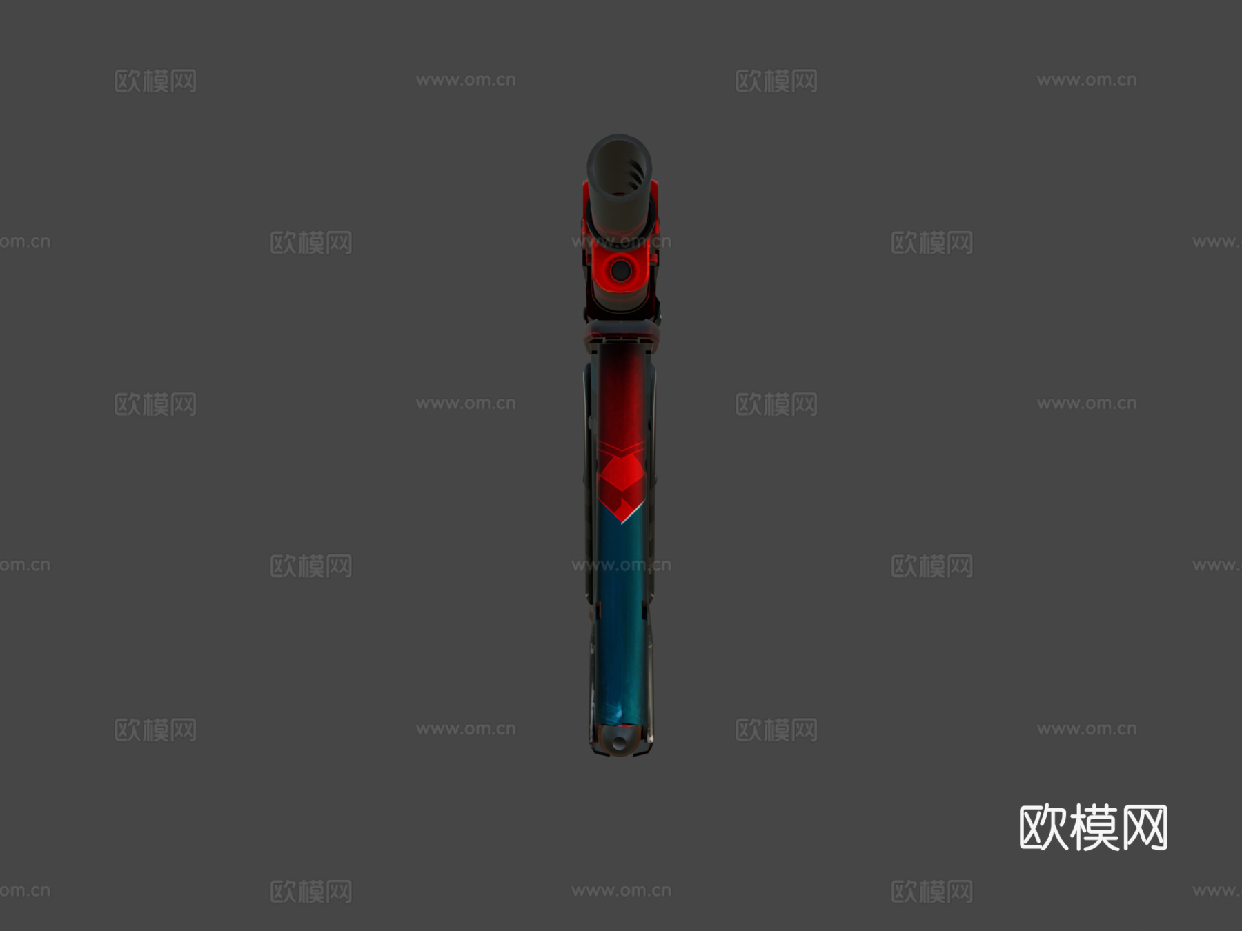 CZ75电路版3d模型