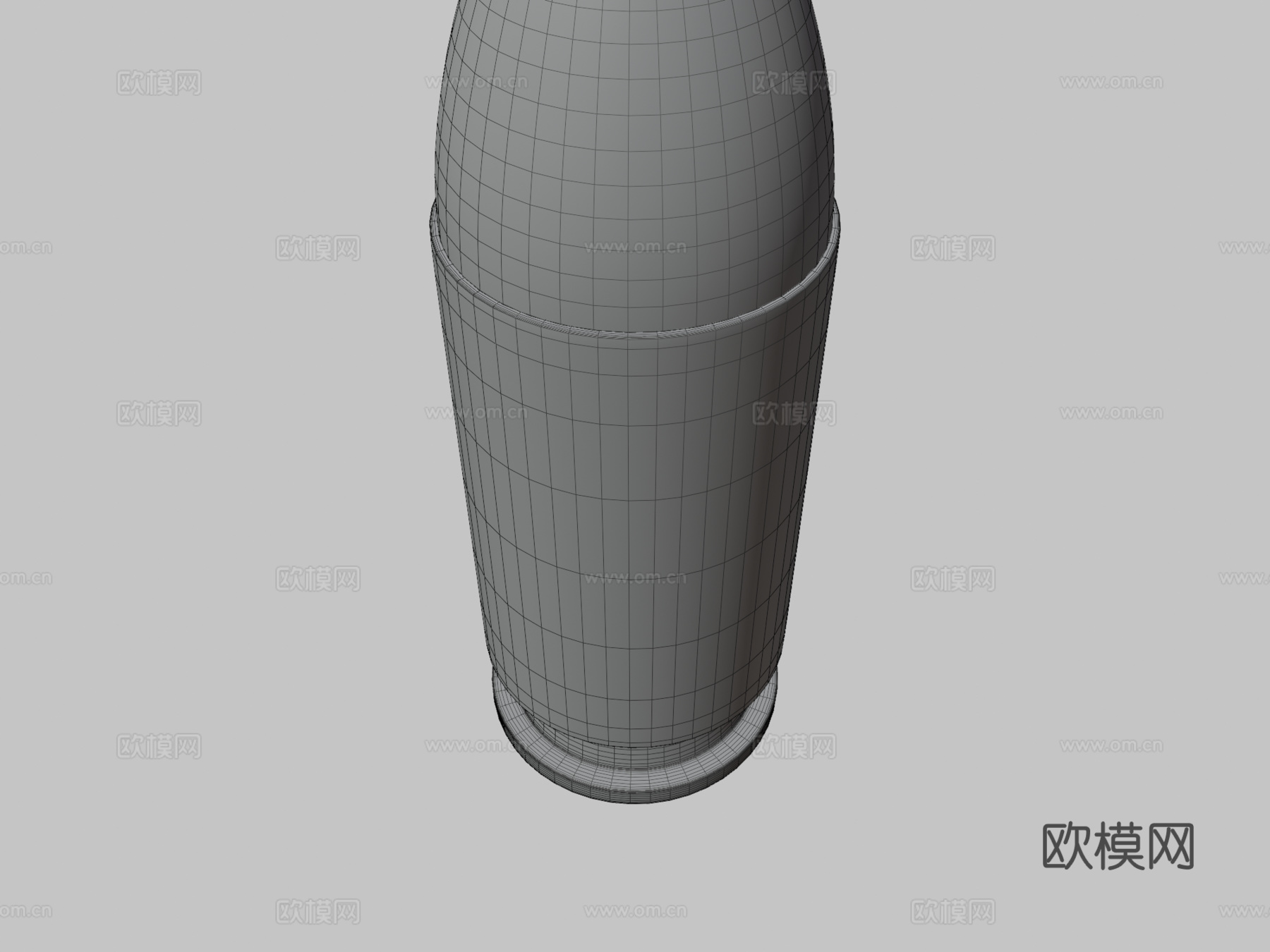 毫米弹药3d模型