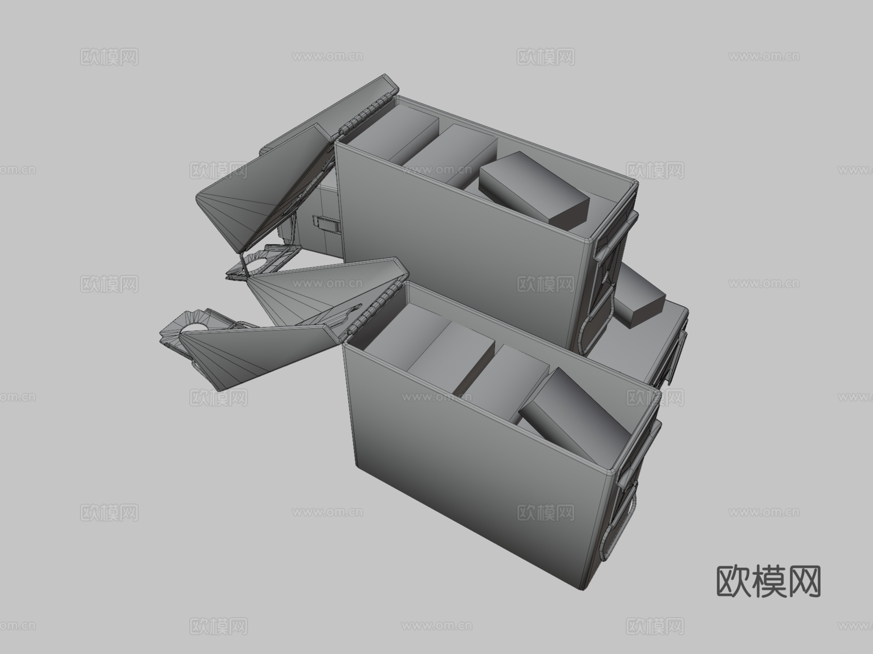 求生之路2激光瞄准镜盒3d模型