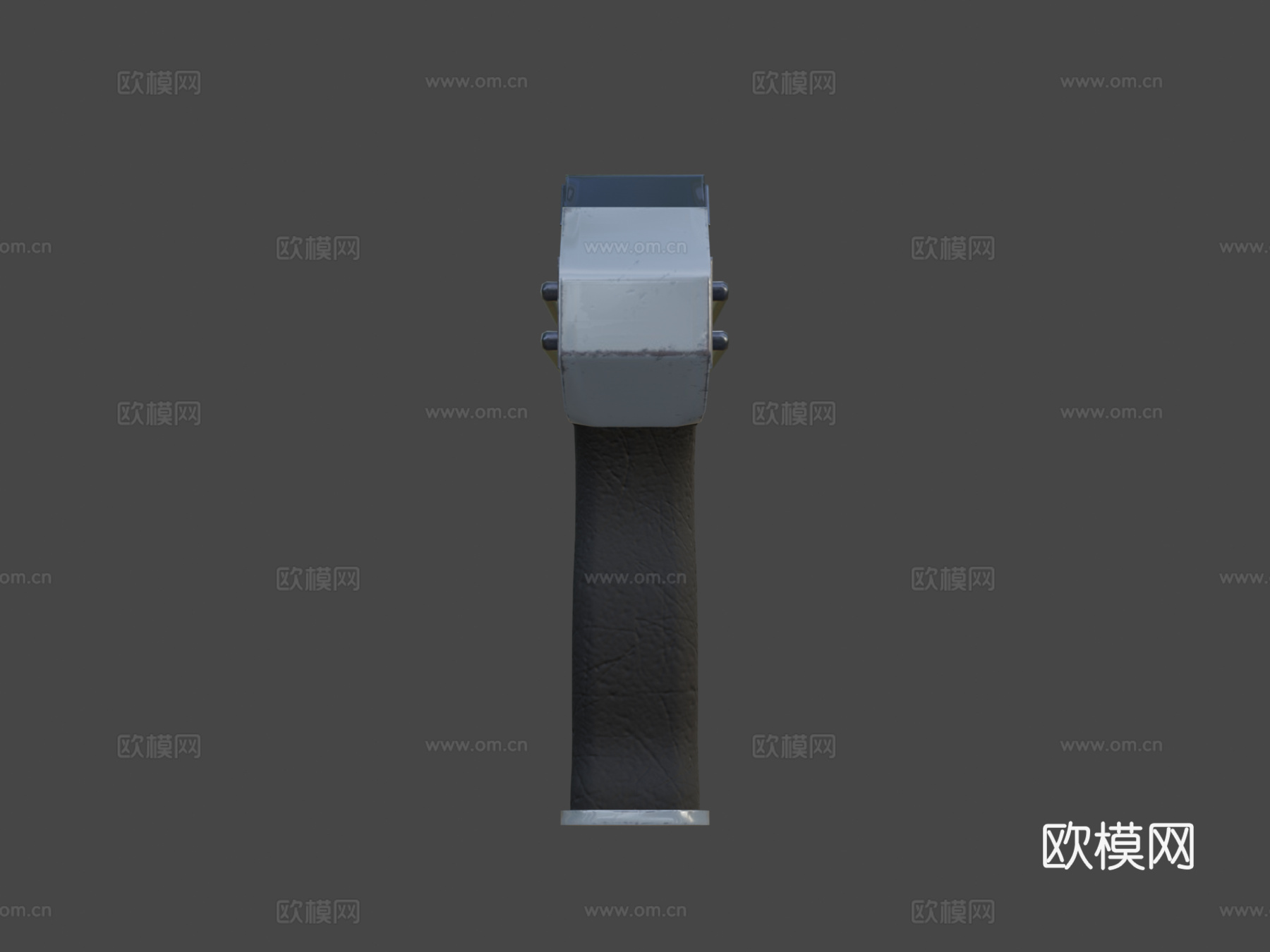 手持爆破器3d模型