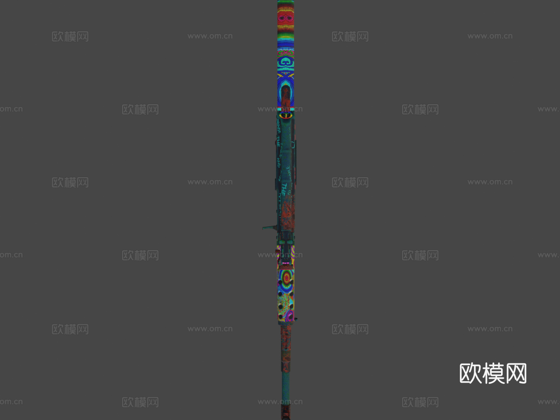AK47-人民的力量3d模型