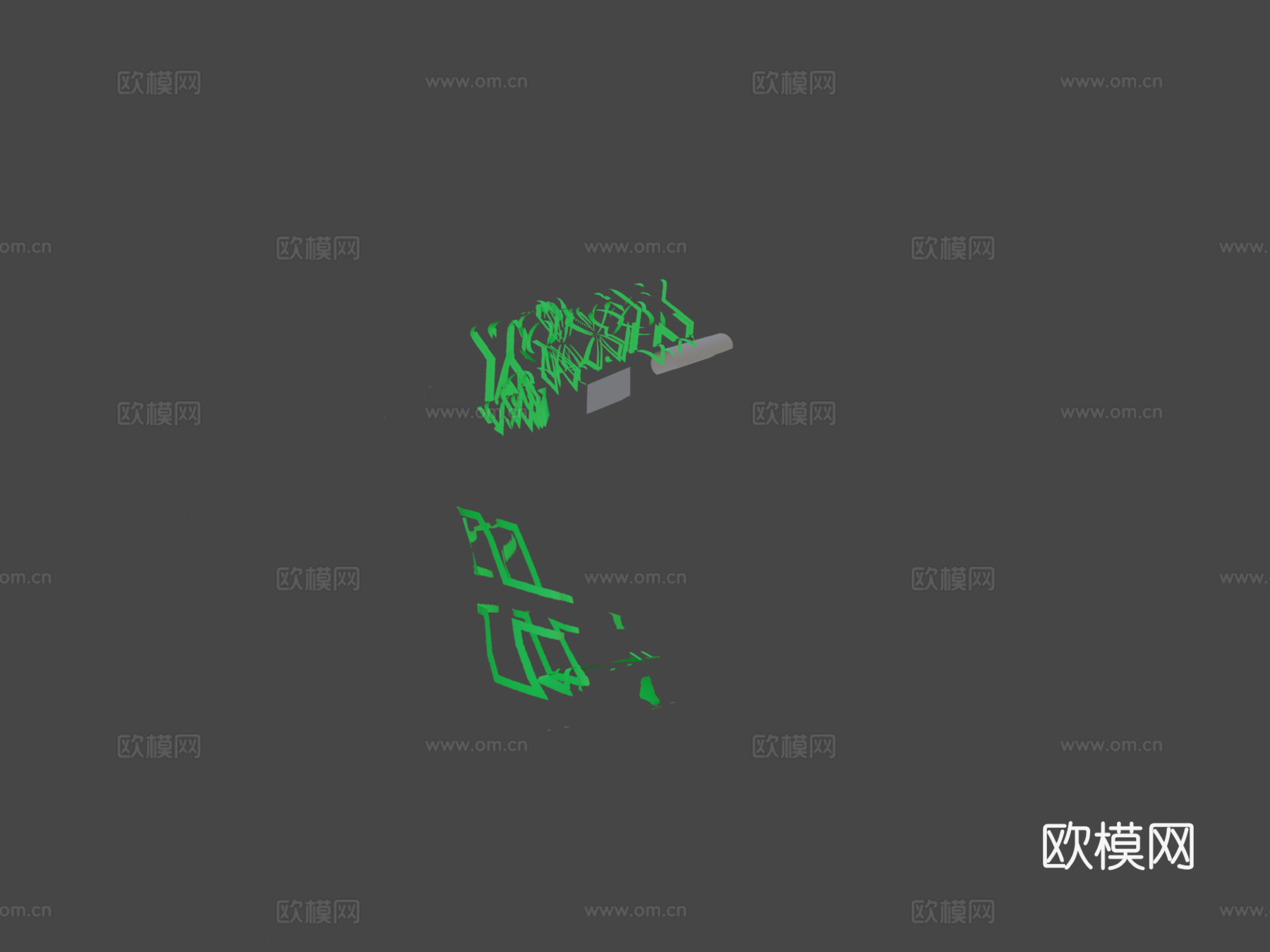 在VGO上测试酷炫设计3d模型