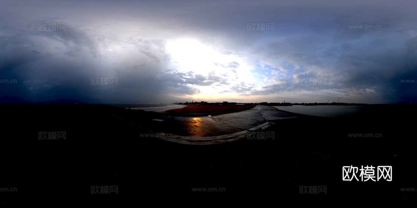 户外 广场 晨光 傍晚      室外别墅HDR