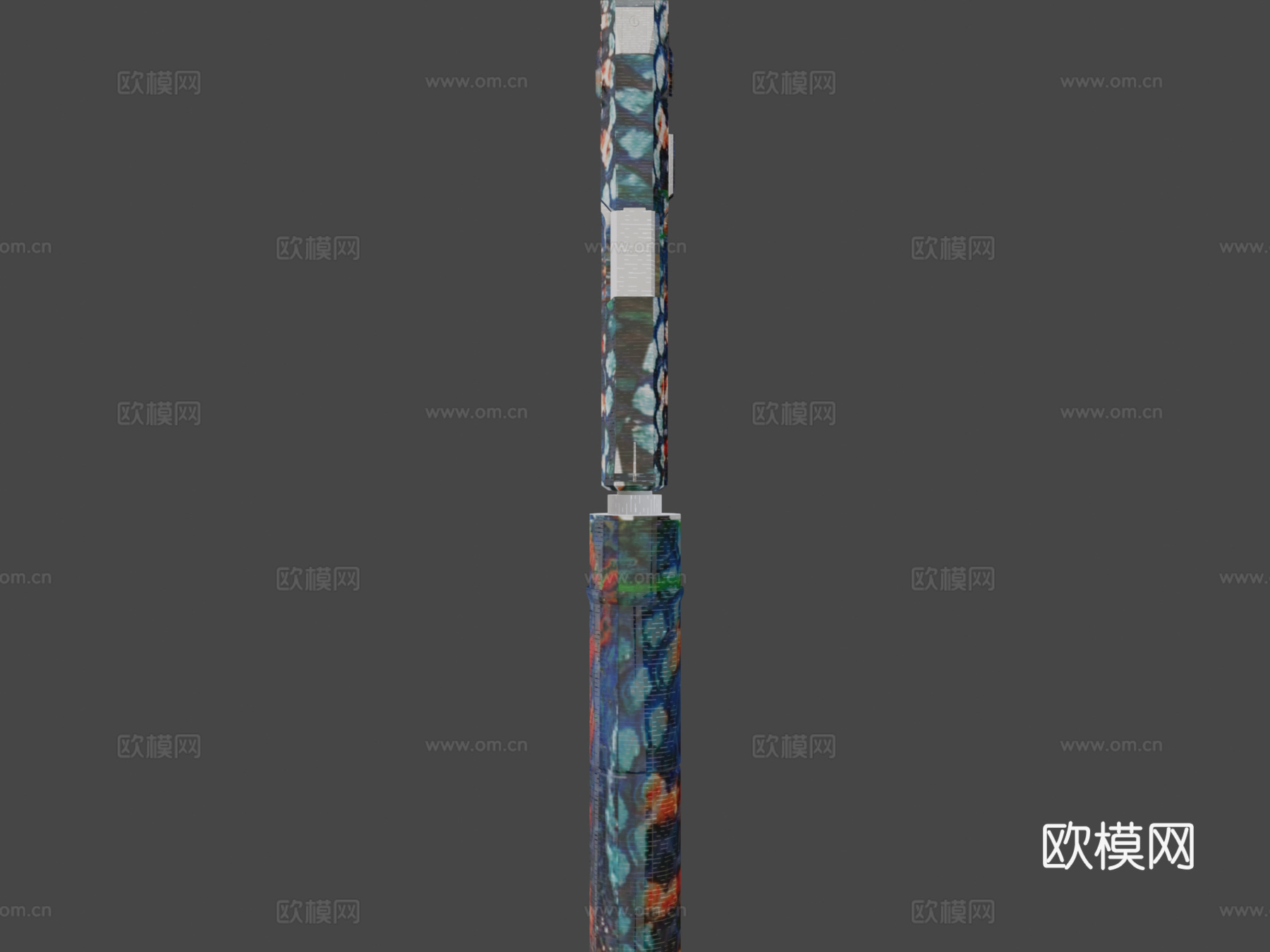 USP-S蛇鳞版3d模型
