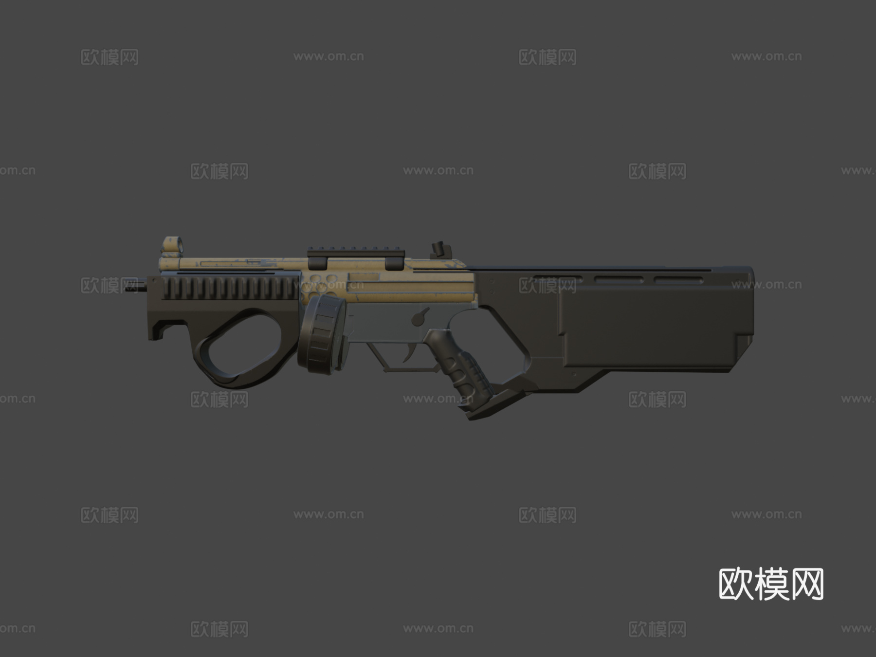 MP5 Mod_13d模型