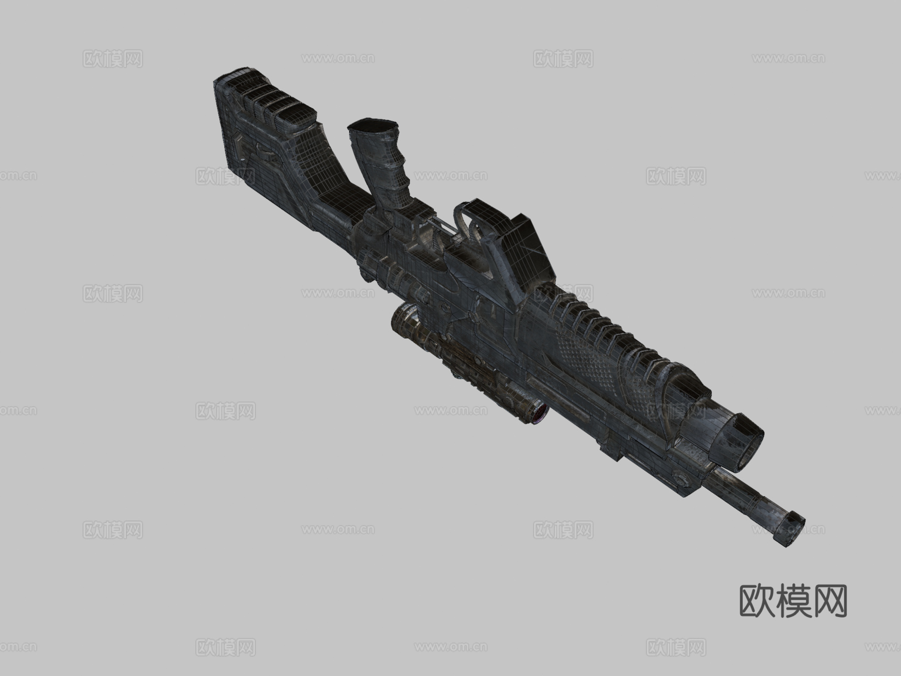 步枪V2+首次接触物质画家3d模型
