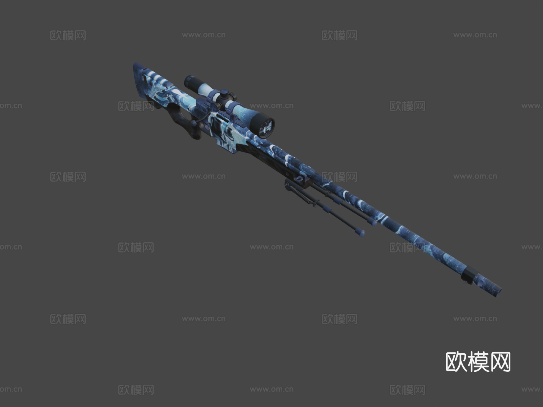 AWP-实验04号3d模型