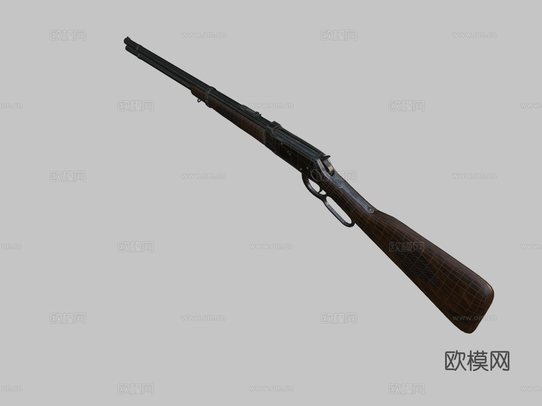 温彻斯特1894型3d模型