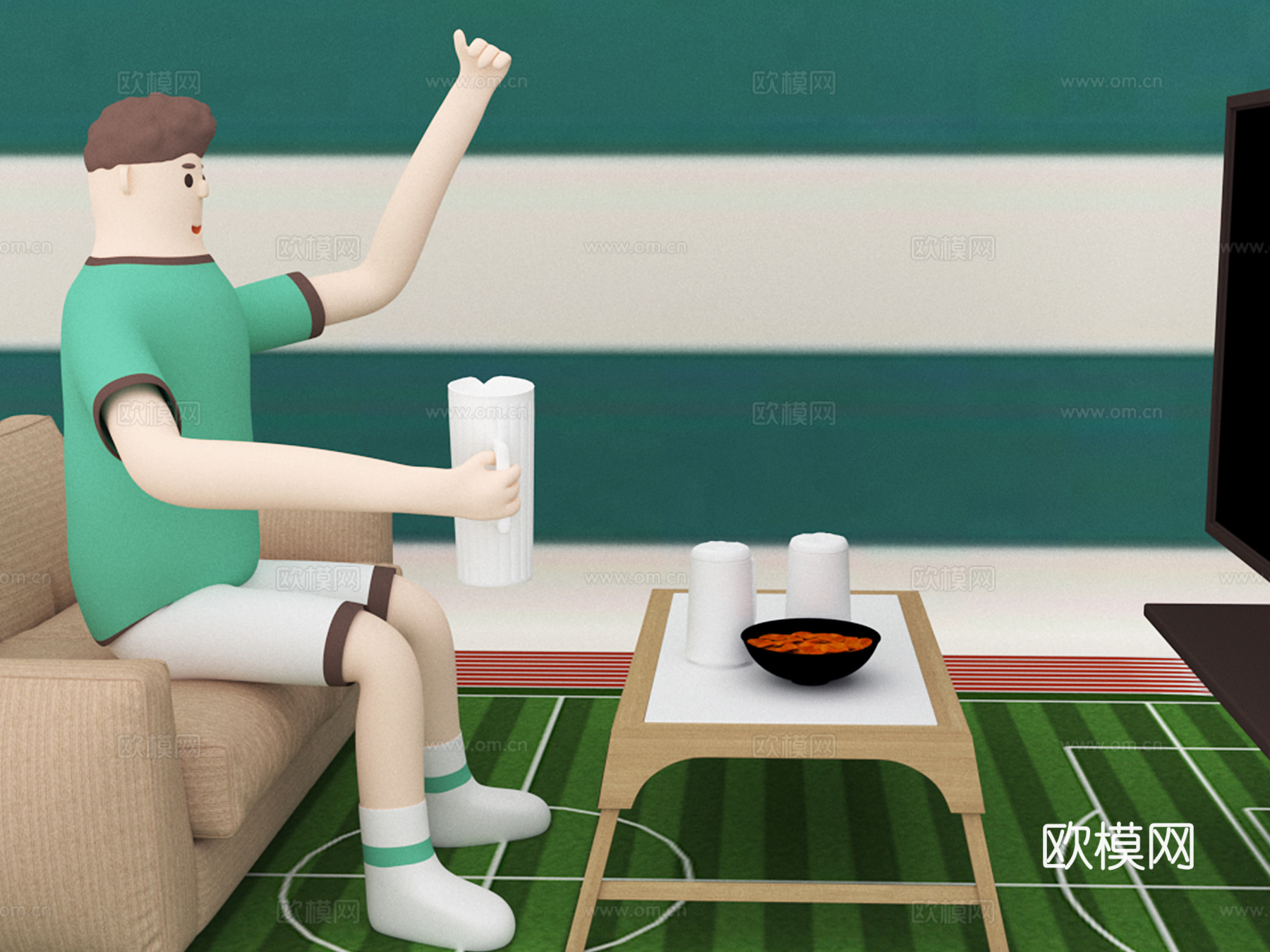 人物 卡通人物3d模型