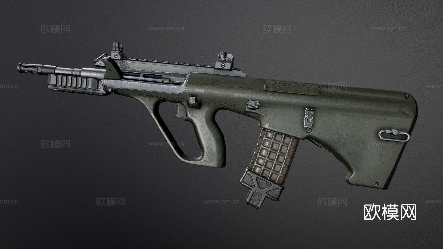 绝地求生-AUG A33d模型