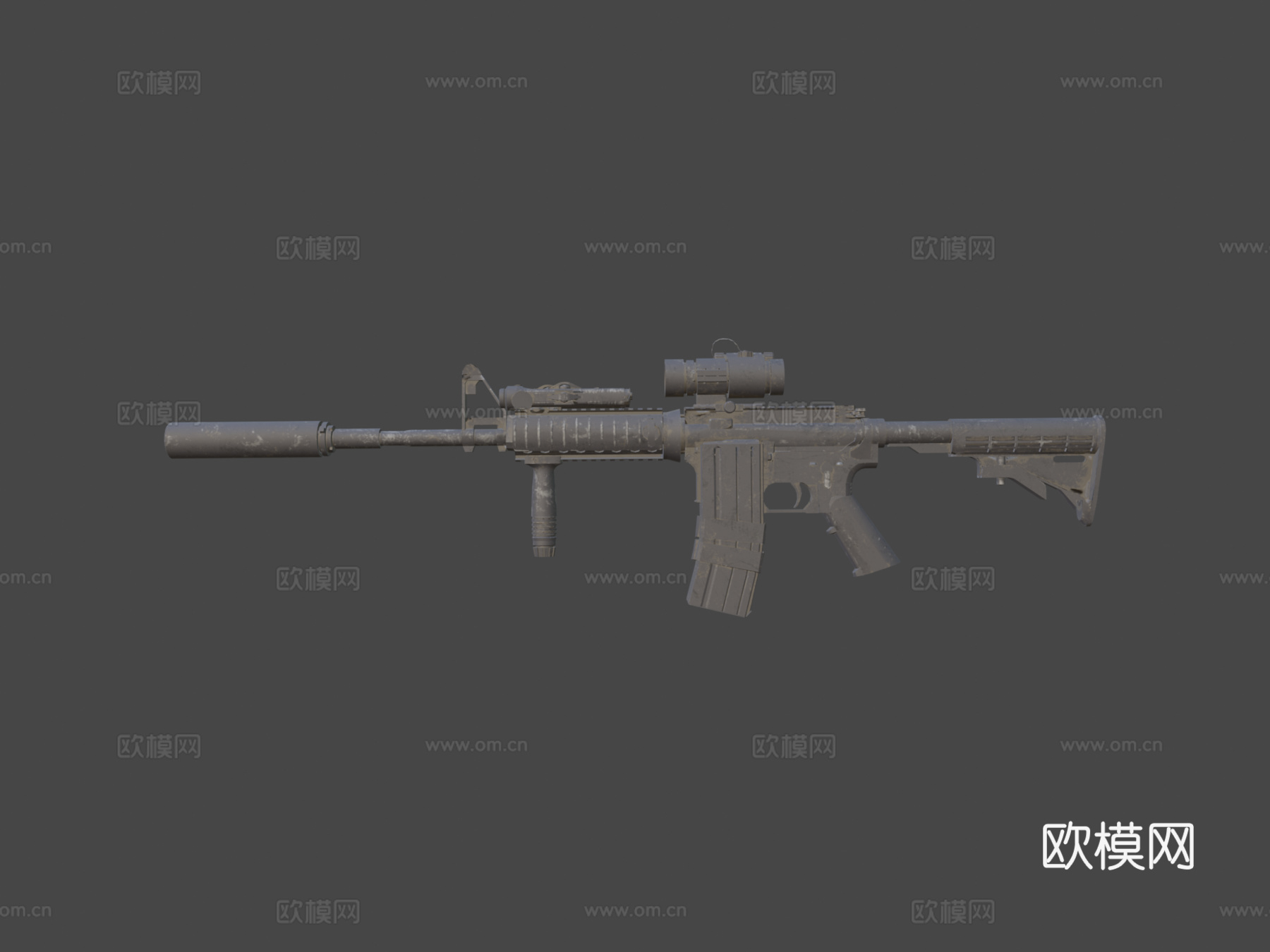M4A13d模型