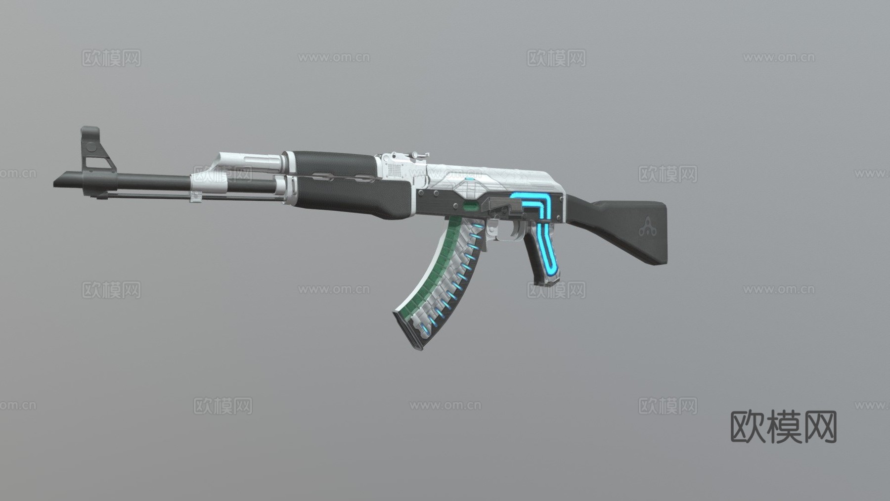 Ak47-英勇3d模型
