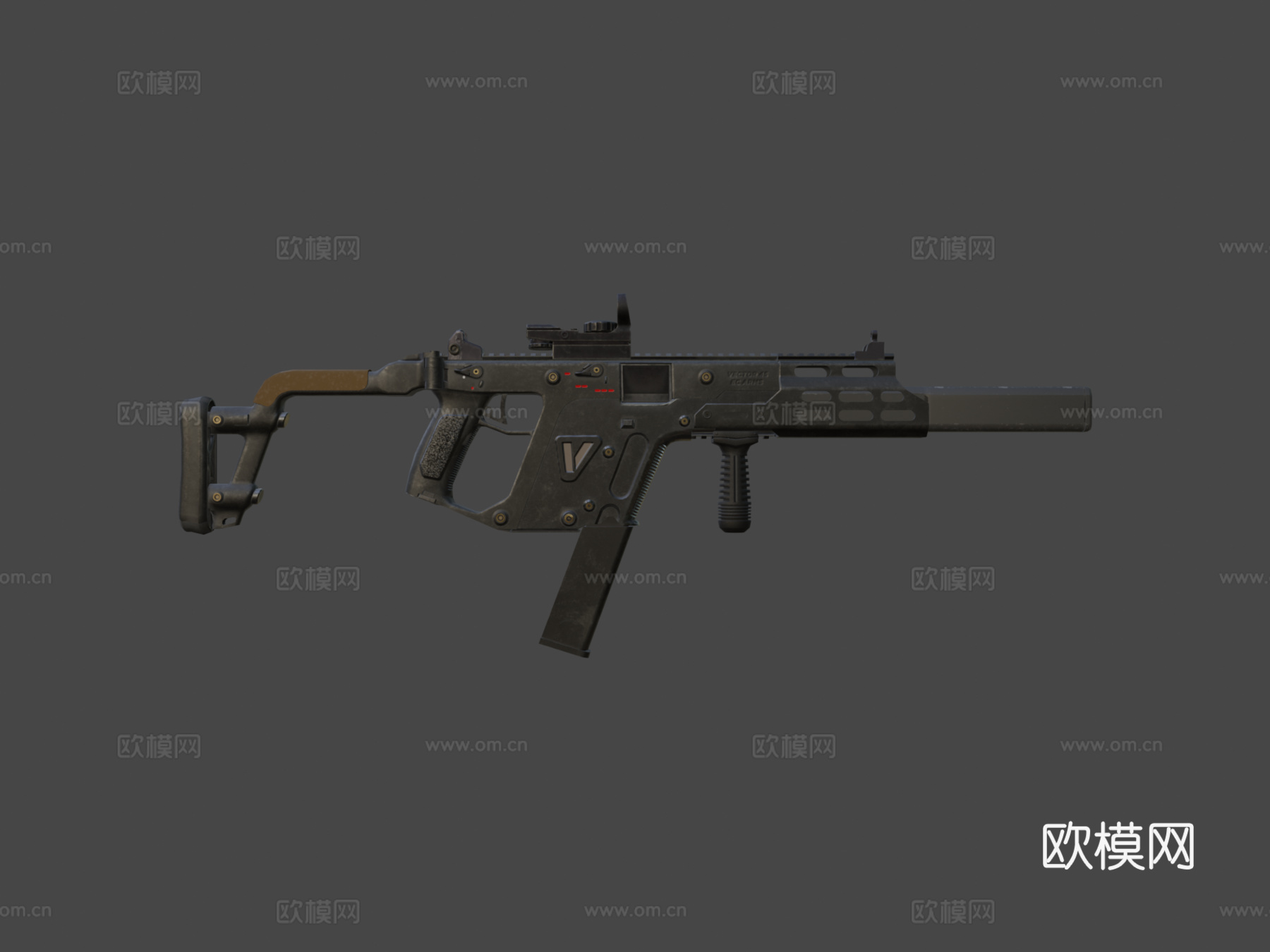 KRISS Vector .45 ACP3d模型