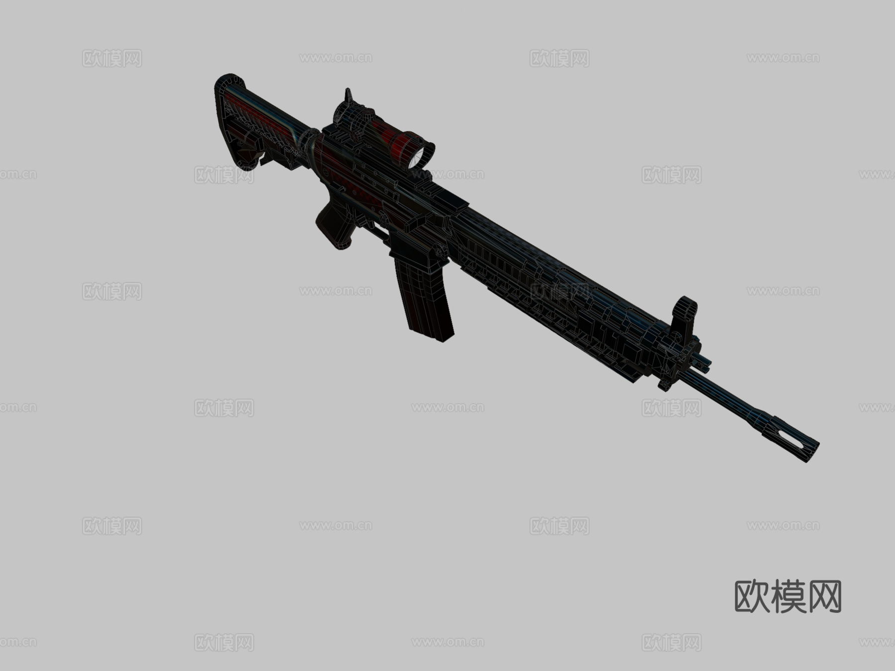 SG-553-电路3d模型