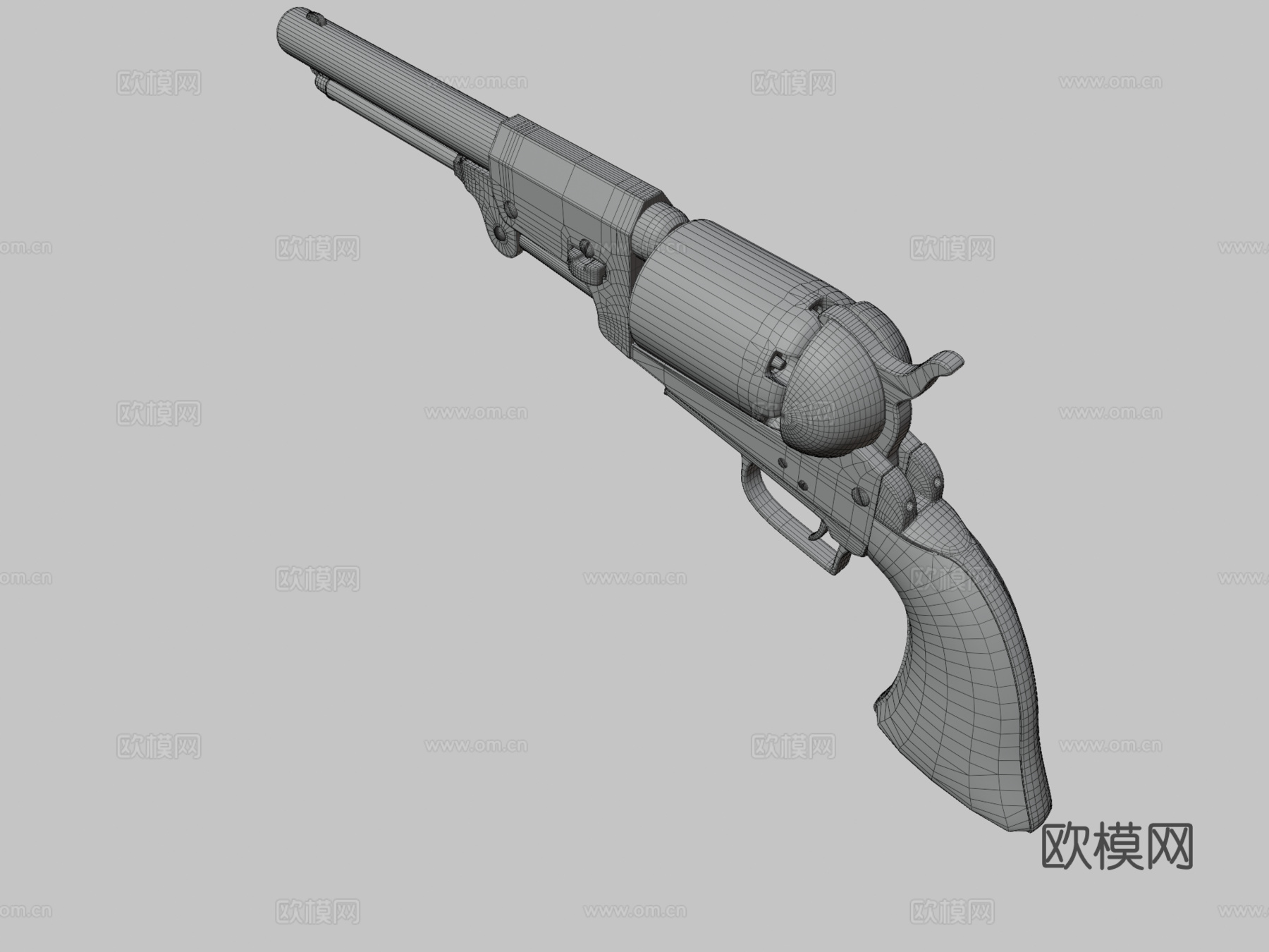 柯尔特龙骑兵3d模型