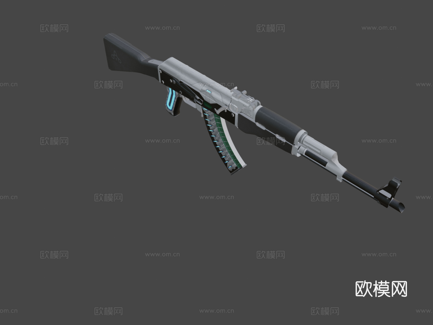 Ak47-英勇3d模型