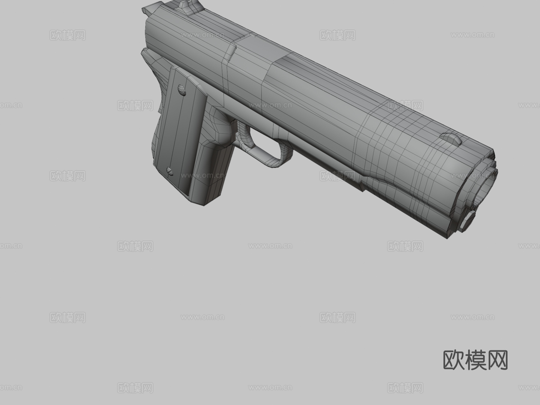 柯尔特19113d模型