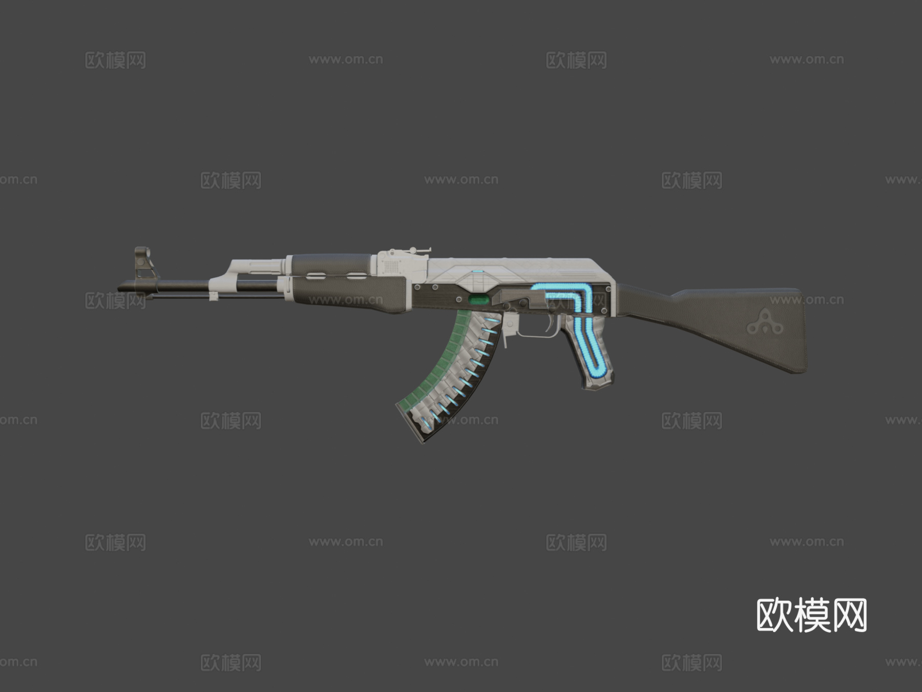 Ak47-英勇3d模型
