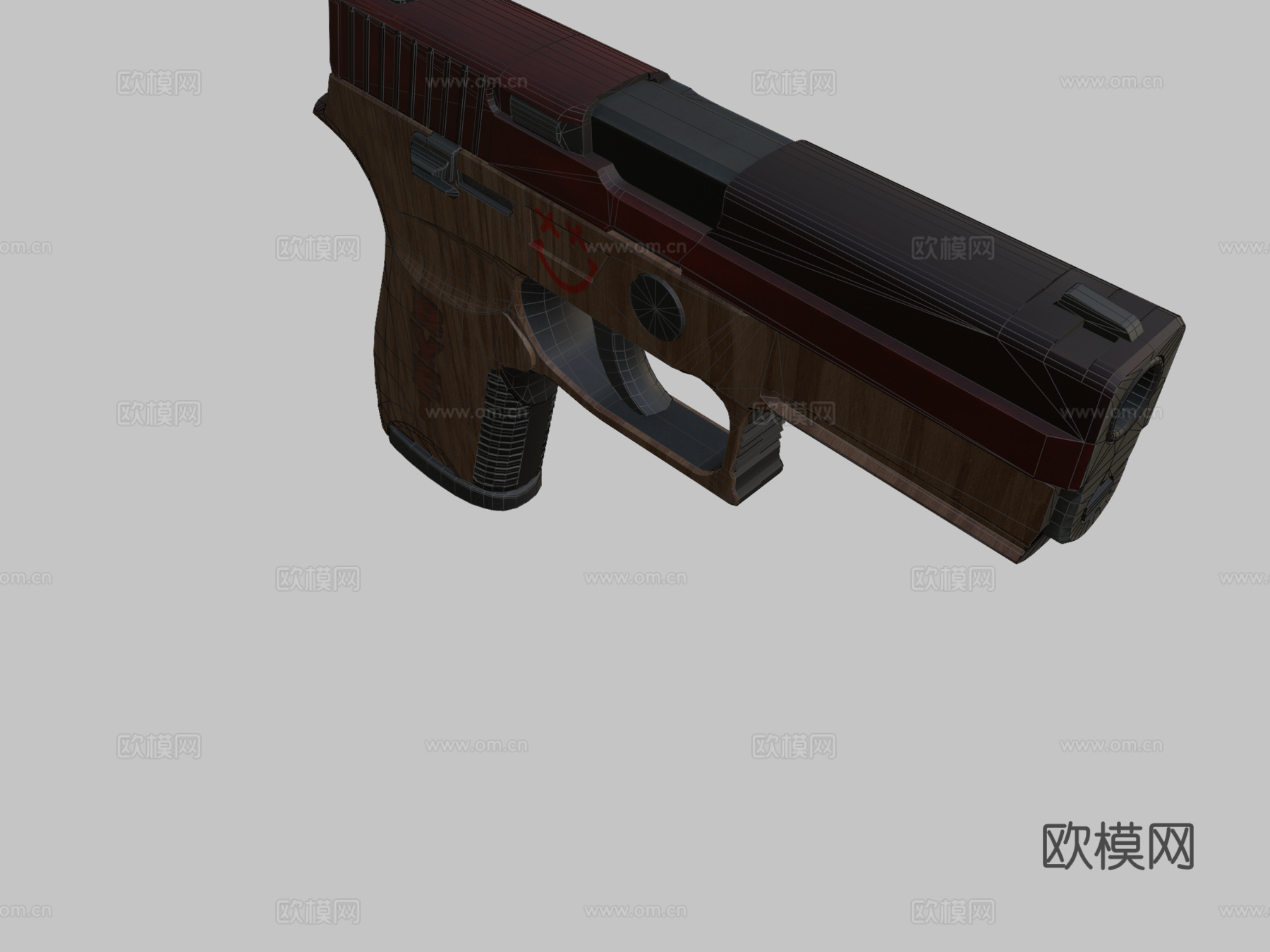 P250精神错乱3d模型