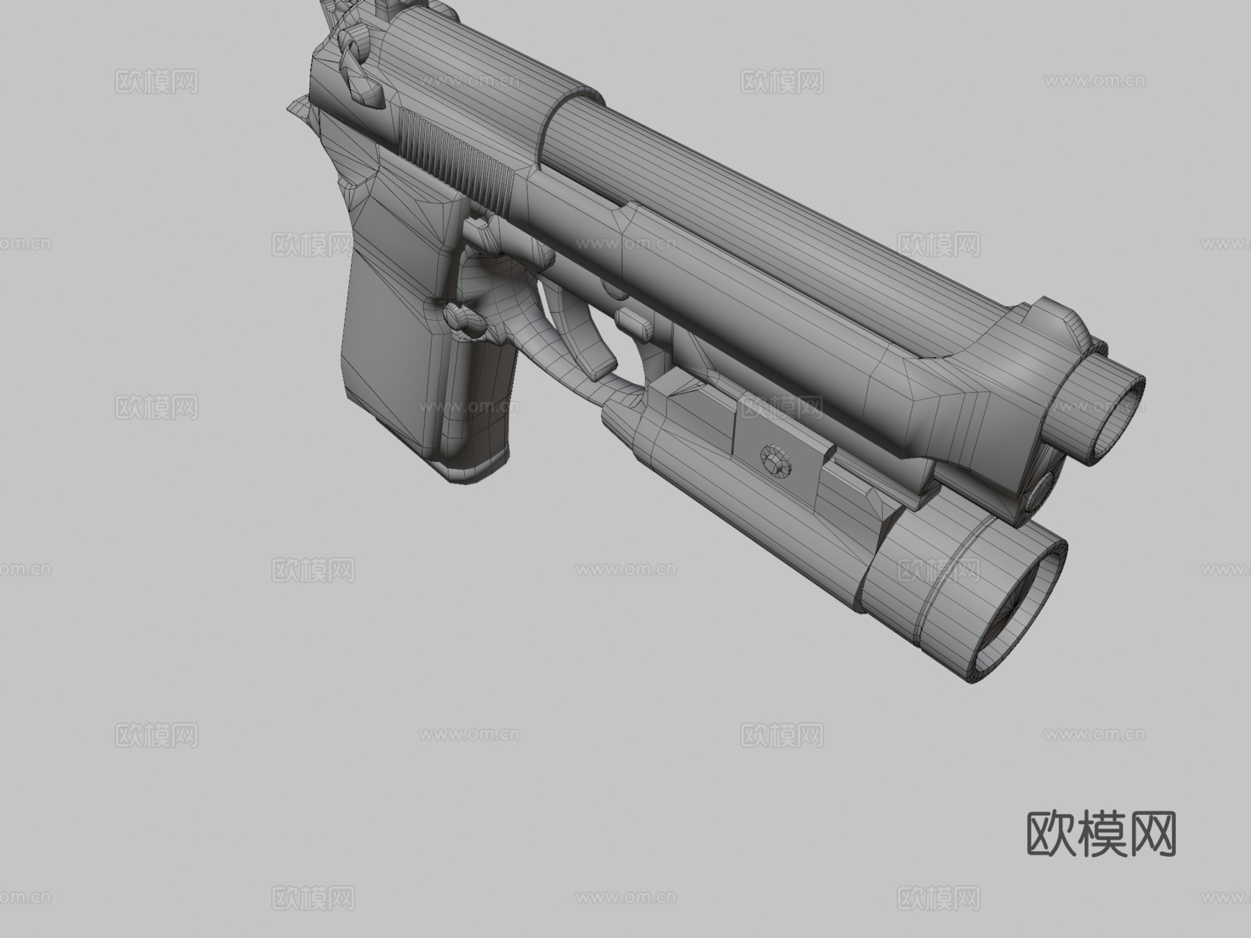 伯莱塔M9A13d模型