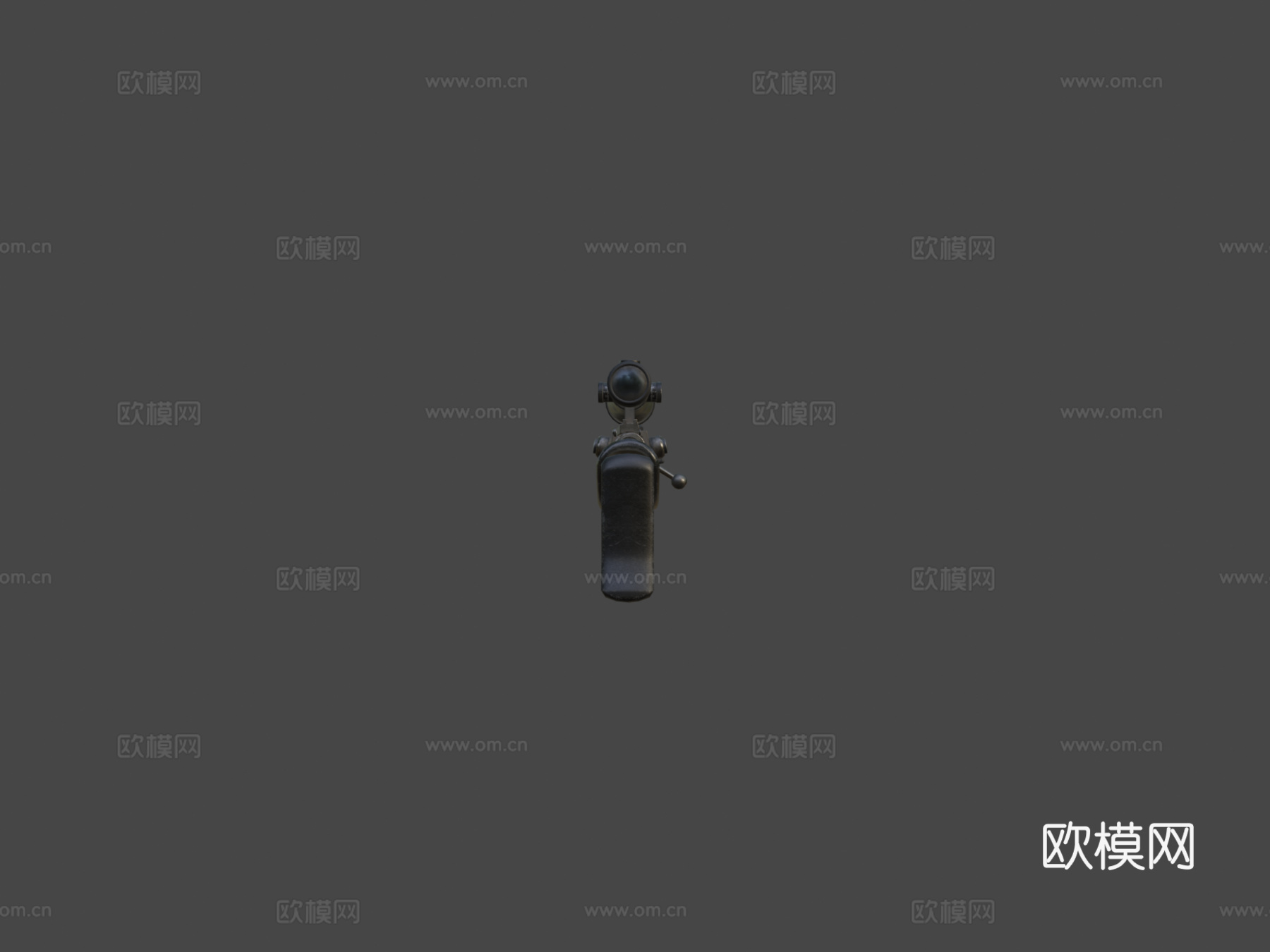 FRF2狙击枪3d模型
